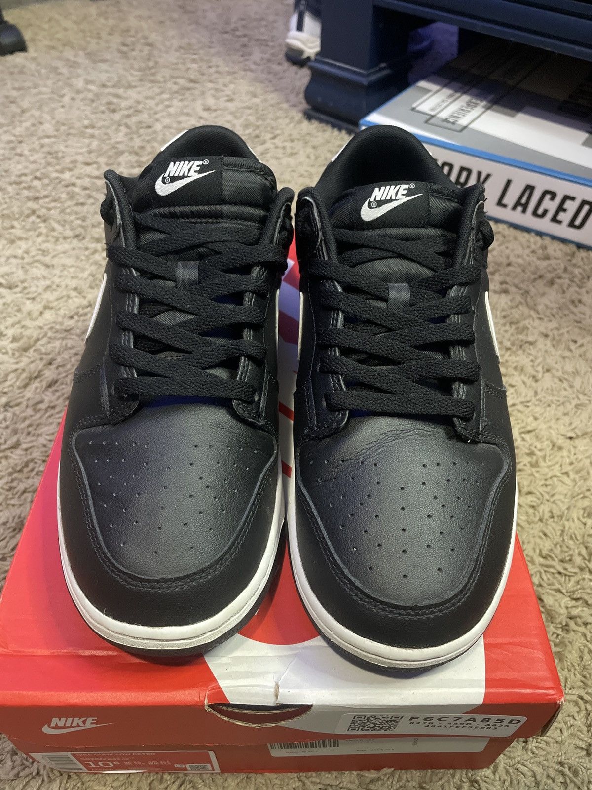 Nike Black Panda 2.0 Dunk Low Size US 10.5 / EU 43-44 - 4 Thumbnail