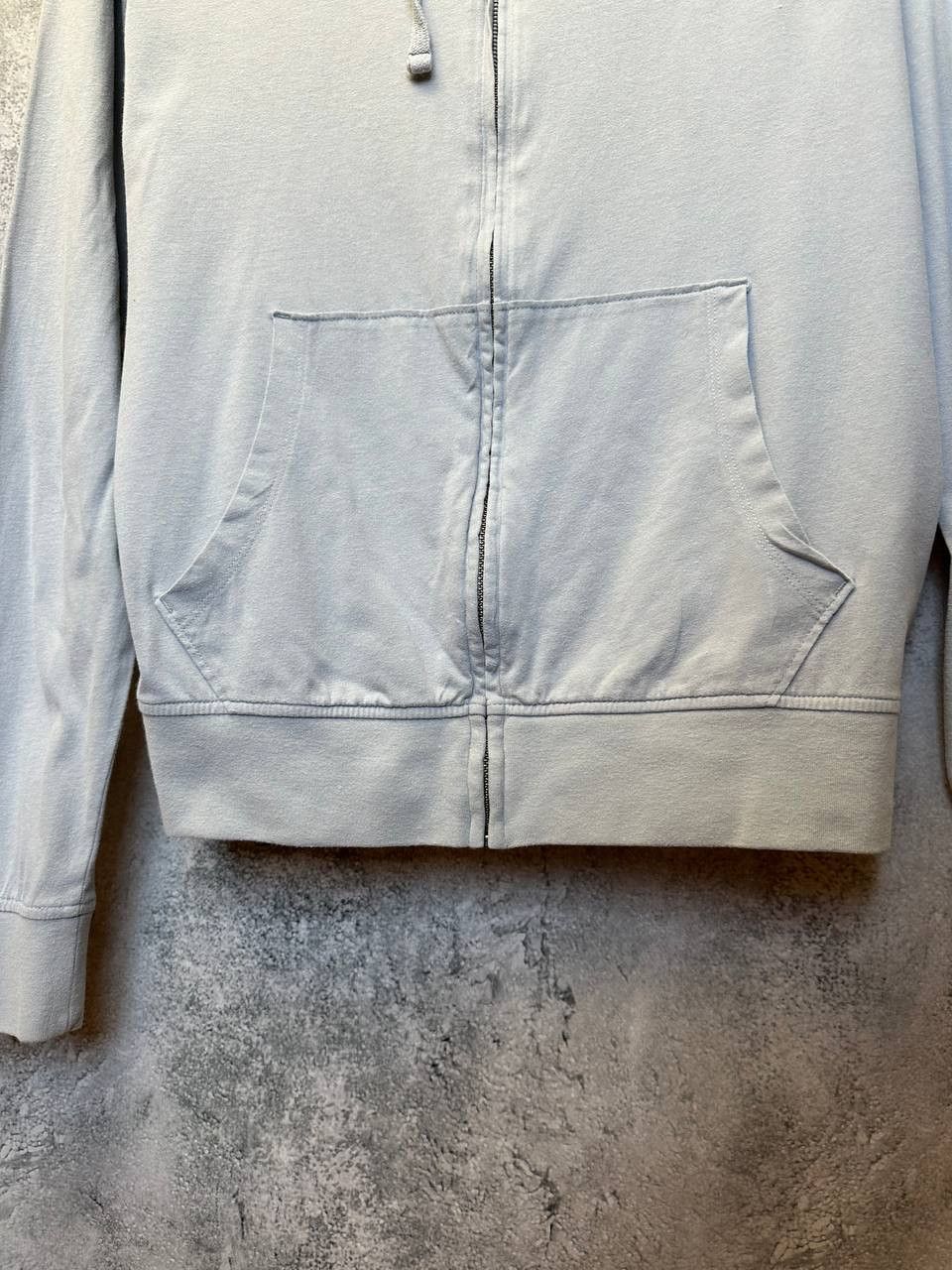 Allsaints ALLSAINTS Brace Hoody Lightweight Full Zip Gray Long Sleeve Size US M / EU 48-50 / 2 - 8 Thumbnail
