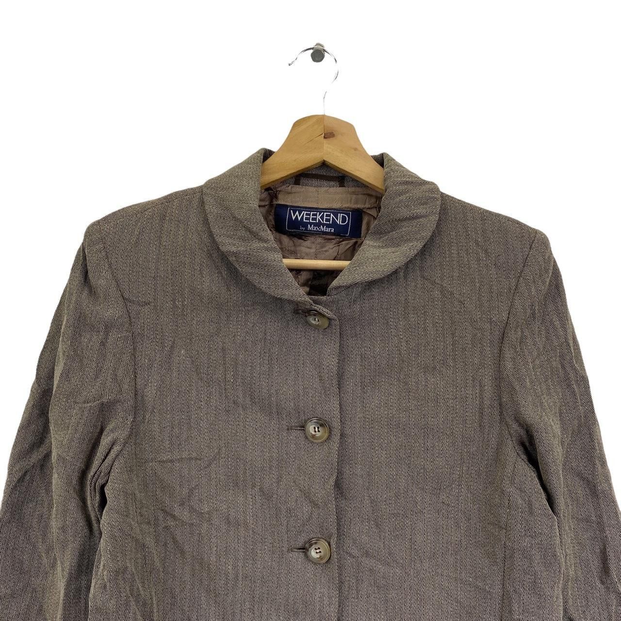 Max Mara Vtg 90’ MAX MARA WEEKEND Made In Italy Striped Jacket Size S / US 4 / IT 40 - 3 Thumbnail