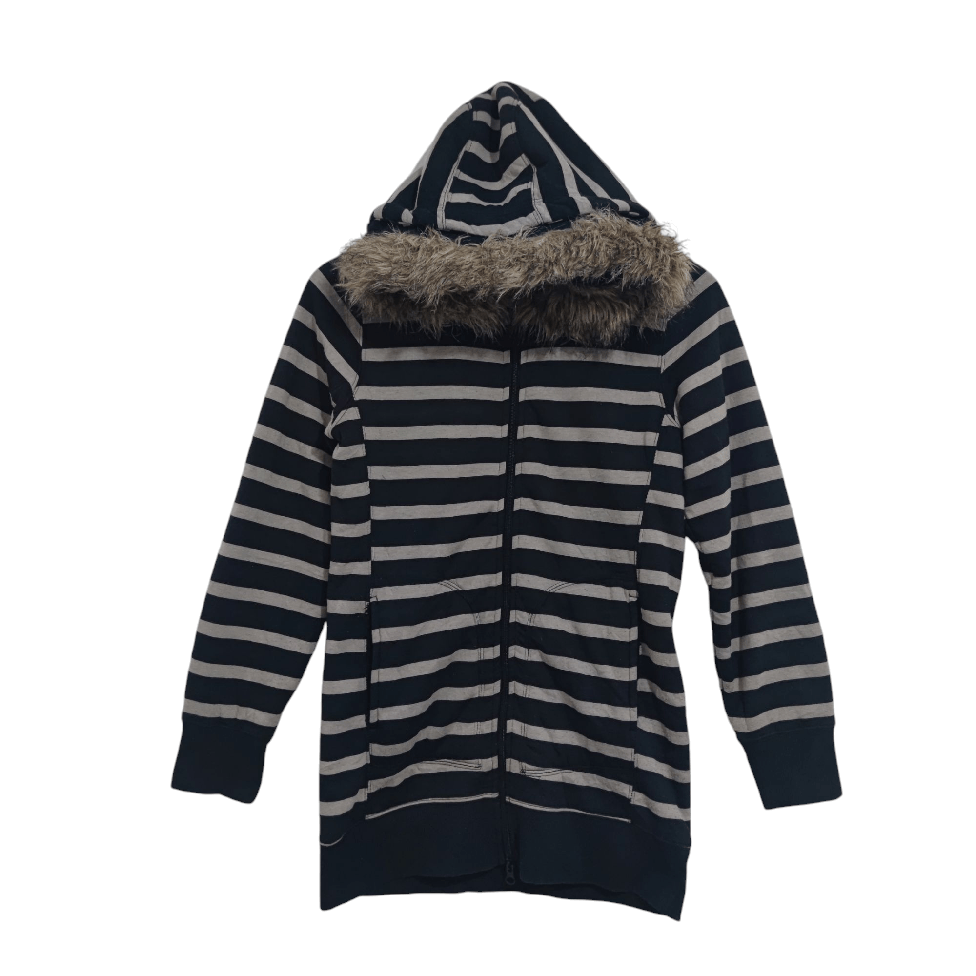 20471120 Stiped Zip Hoodie Size US M / EU 48-50 / 2 - 1 Thumbnail