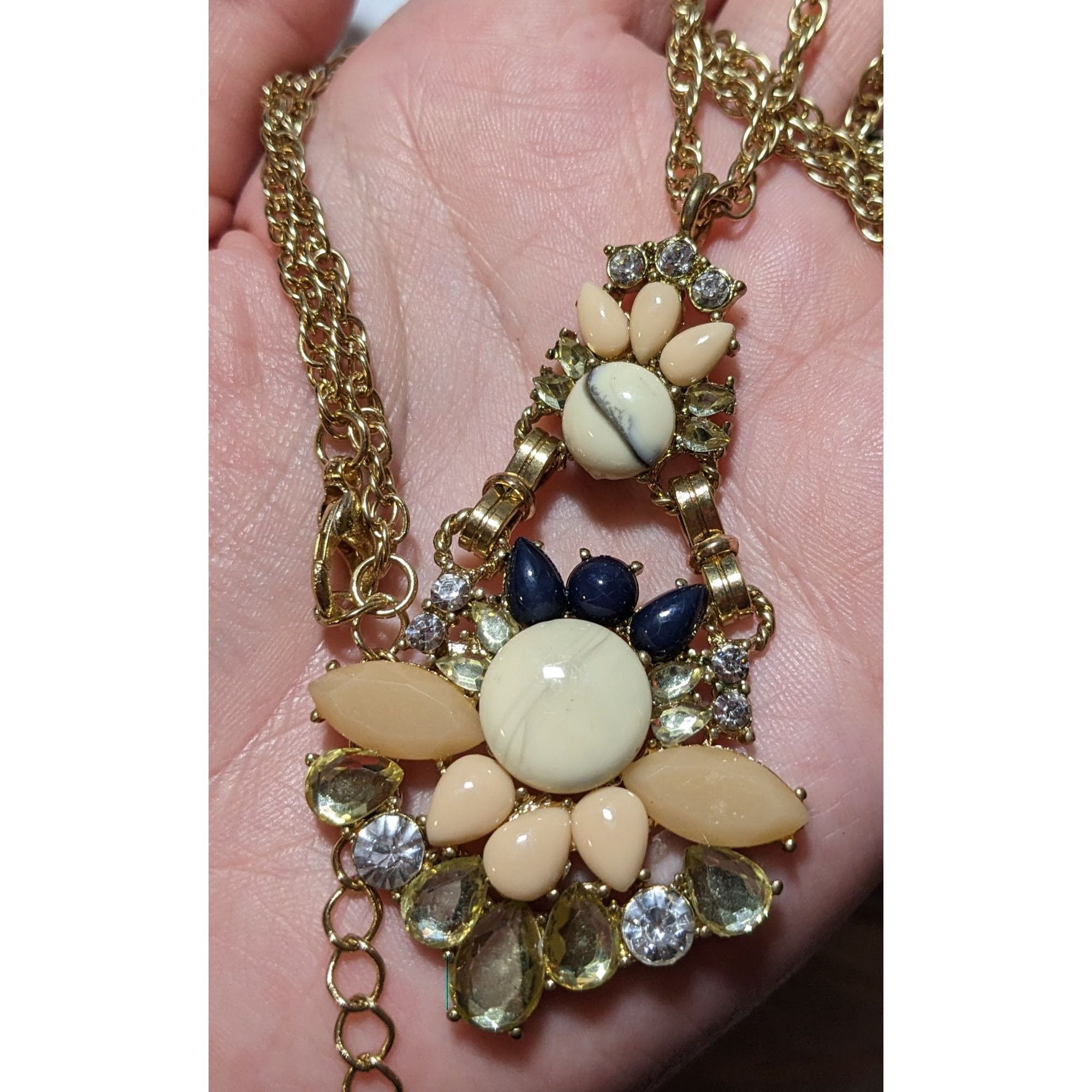 Other Y2K Style Preppy Gemmed Pendant Necklace Size ONE SIZE - 8 Thumbnail