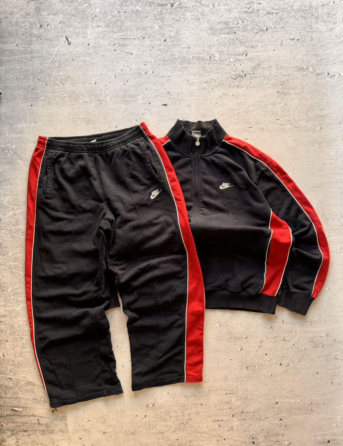 Nike × Vintage NIKE AIR VINTAGE OVERSIZE DRIL TRACK SUIT Y2k Size US XL / EU 56 / 4 - 1 Thumbnail