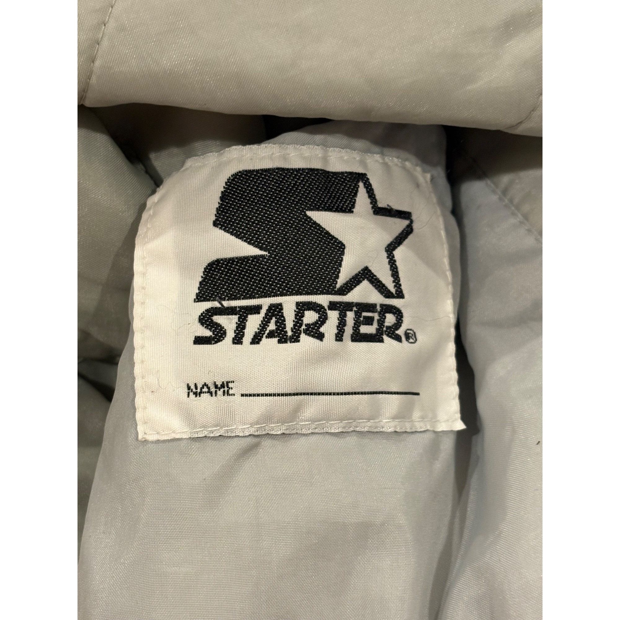 Starter Vintage 1990's Starter Penn State Nittany Lions Hooded Puffe Size US XL / EU 56 / 4 - 9 Thumbnail