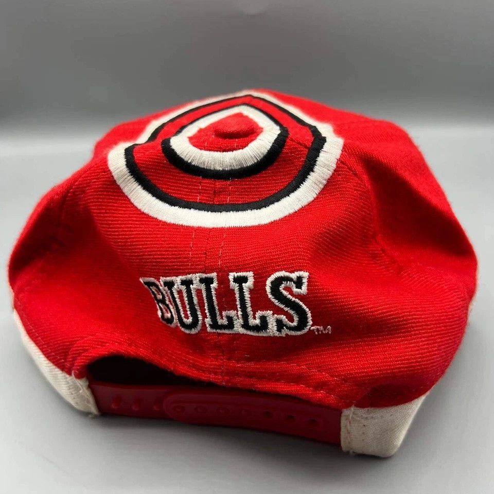 Other × Vintage Chicago Bulls Hat Men Red Green Jersey TEI NBA Snap Back Cap Size ONE SIZE - 6 Thumbnail