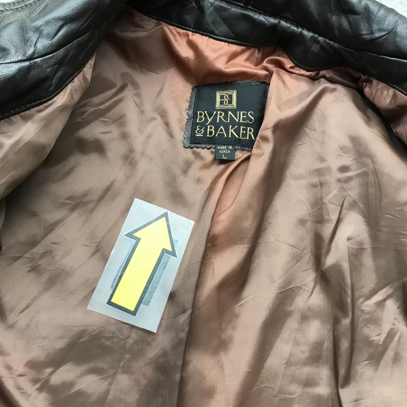 Other Byrnes & Baker Suede Leather Bomber Jacket Men Large L Brown Size US L / EU 52-54 / 3 - 8 Thumbnail
