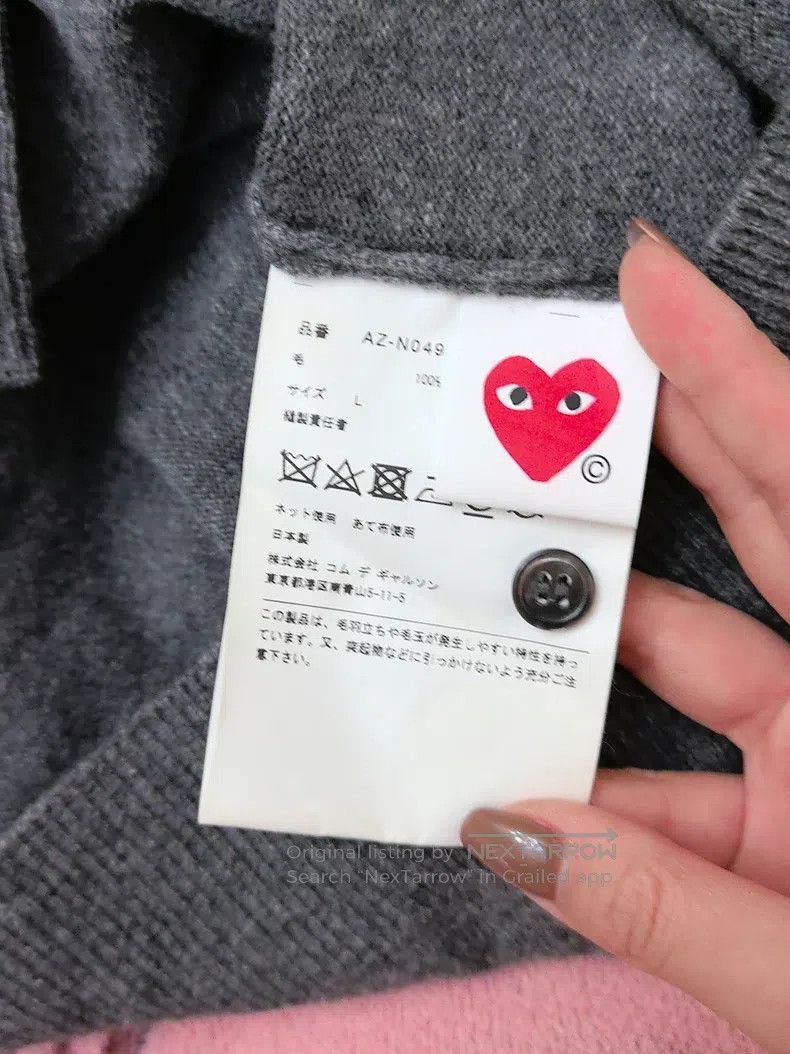 Comme des Garcons Comme Des Garcons Classic wool sweater cardigan Size L / US 10 / IT 46 - 5 Thumbnail