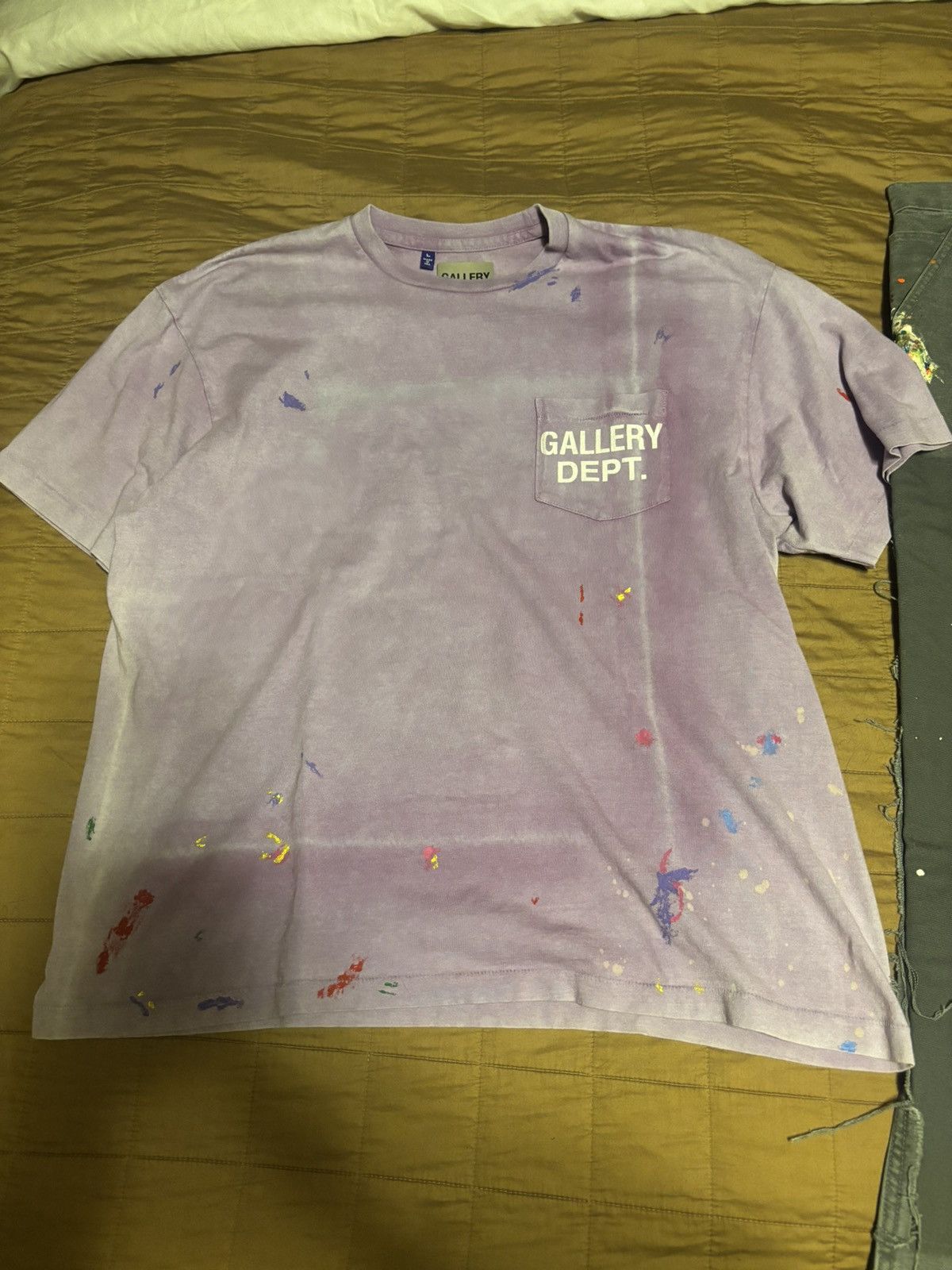 Gallery Dept. Gallery dept pajnt splatter tee Size US L / EU 52-54 / 3 - 1 Thumbnail