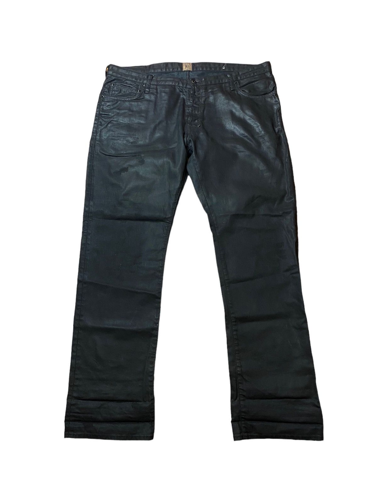 Prps Prps Black Wax Japanese Denim Barracuda Jeans | Grailed