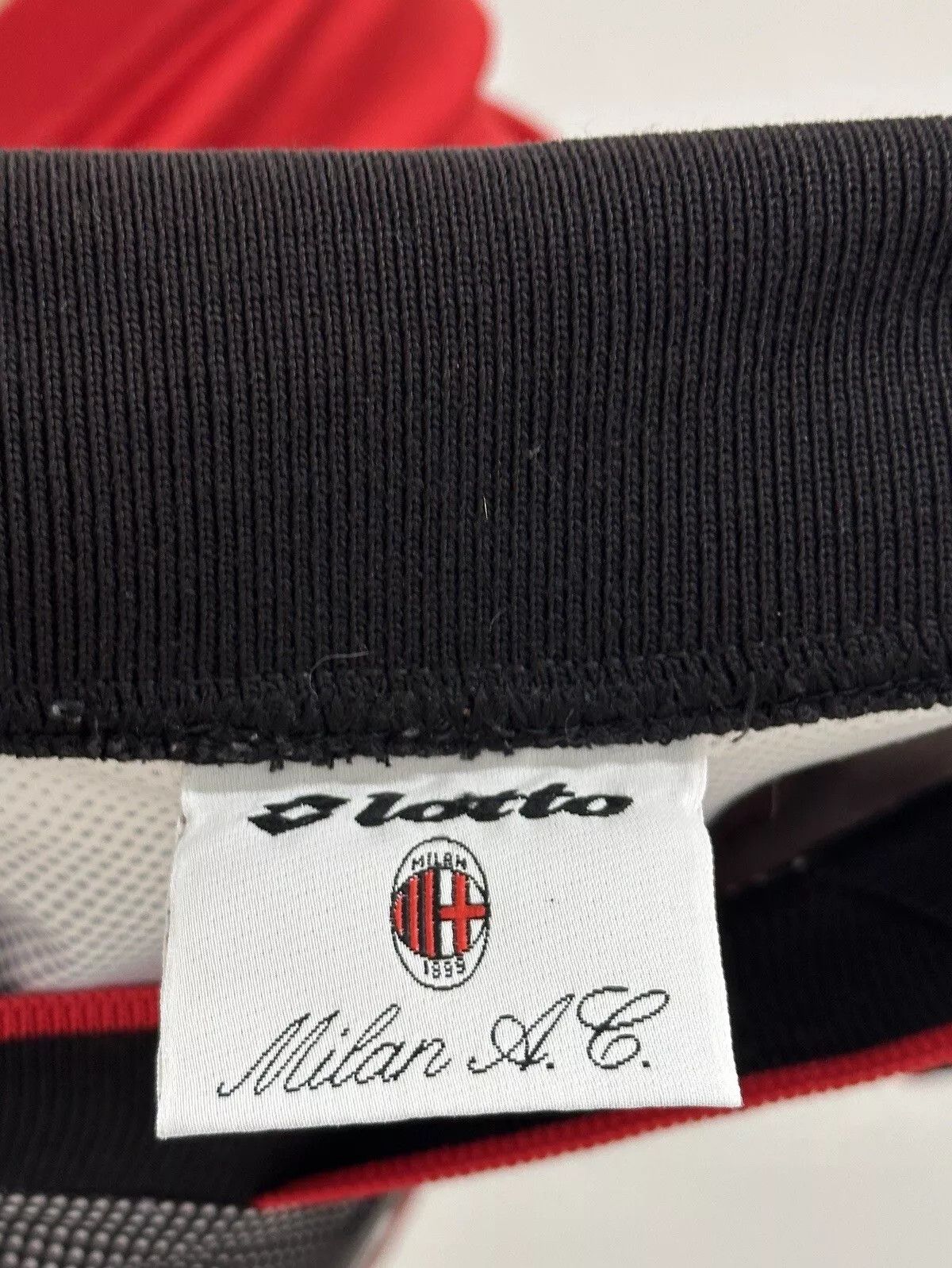 Lotto Sport VINTAGE AC MILAN 1995 1996 TRAINING JERSEY SHIRT SOCCER Size US L / EU 52-54 / 3 - 12 Thumbnail