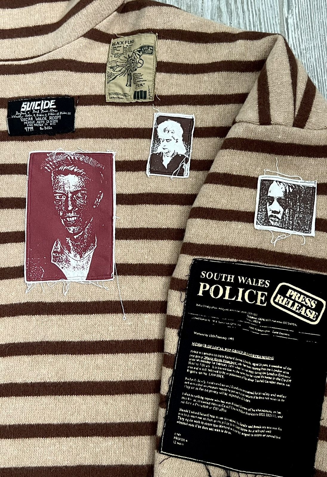 Raf Simons AW2001-2002 Raf Simons Riot Riot Riot Tan Runway Turtleneck Size US XL / EU 56 / 4 - 8 Thumbnail