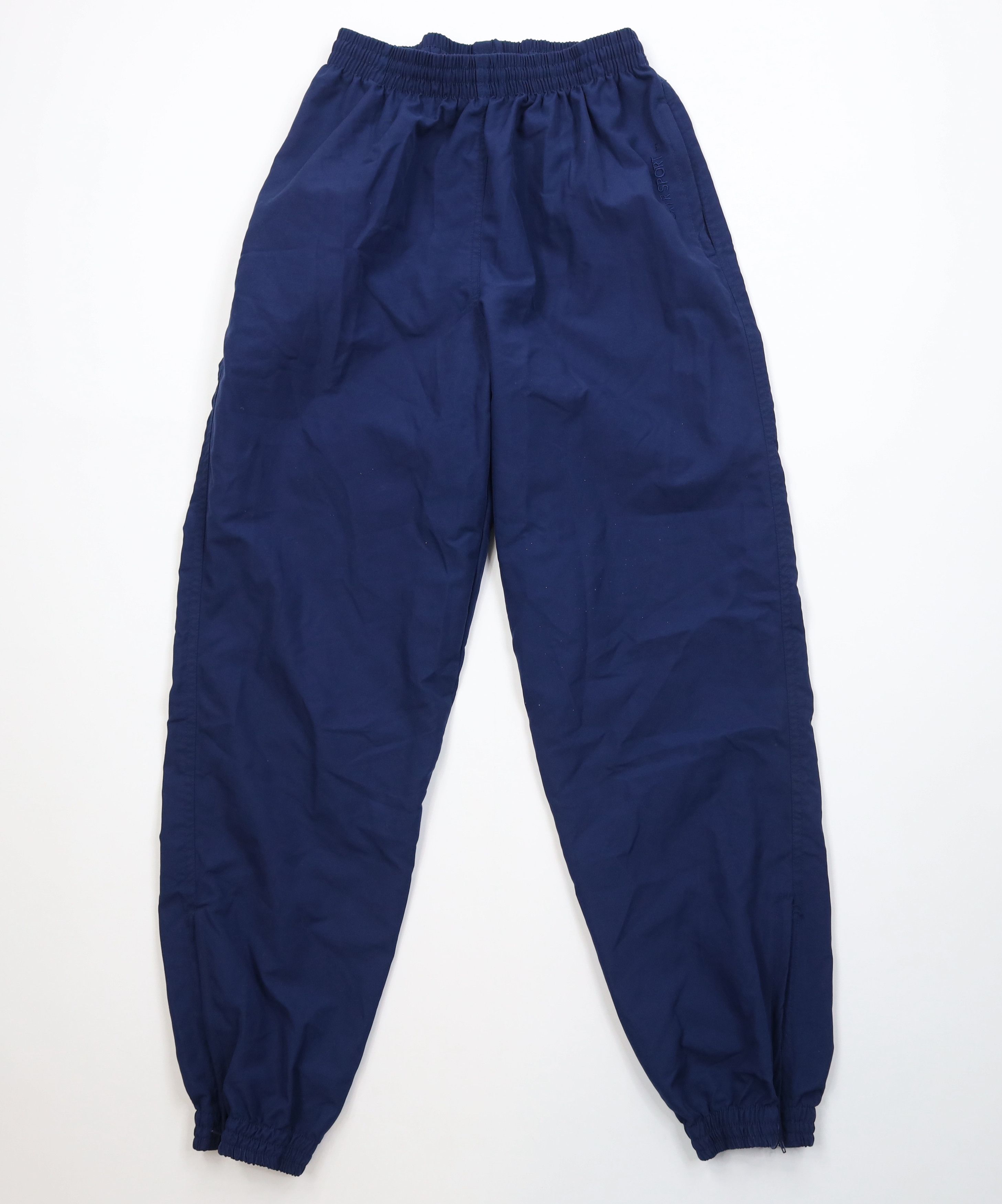Vintage Vintage 90s Streetwear Cuffed Joggers Jogger Pants Blue Size US 32 / EU 48 - 1 Thumbnail