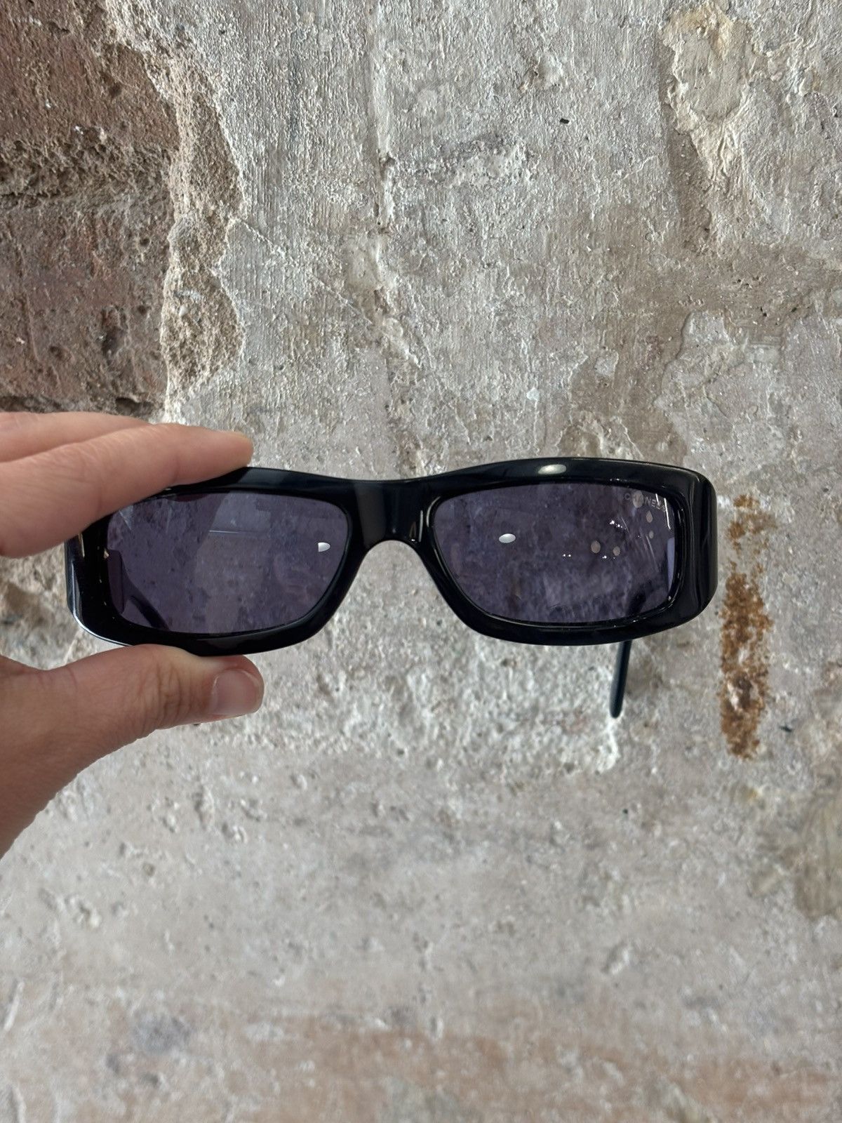 Vintage Chanel Sunglasses Logo Rimless Vintage Size ONE SIZE - 2 Thumbnail
