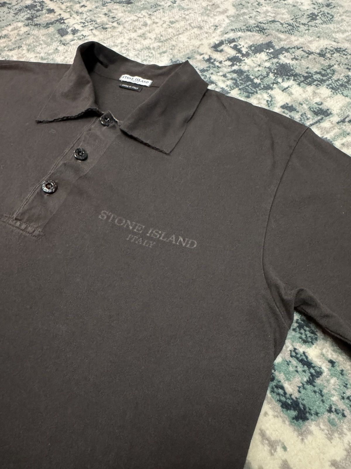 Stone Island VINTAGE STONE ISLAND ITALY COLLARED SHIRT Size US S / EU 44-46 / 1 - 7 Thumbnail
