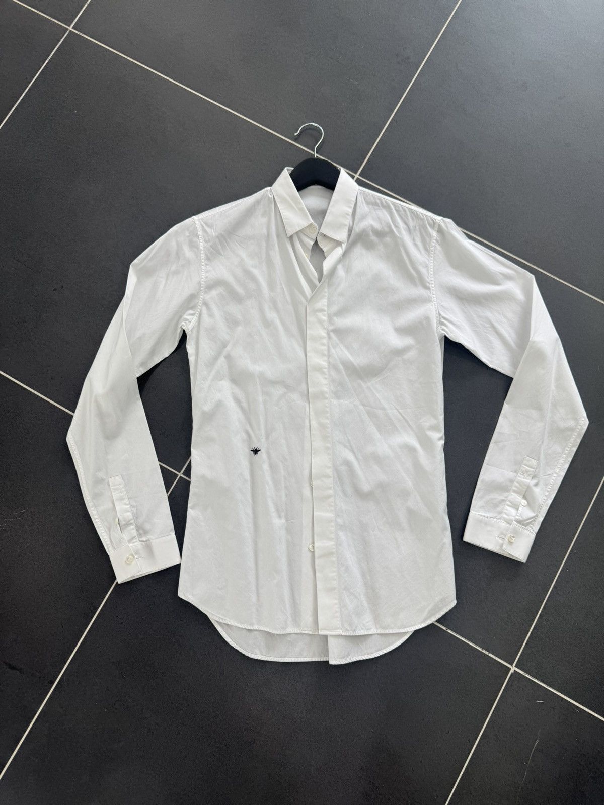 Dior bee embroider shirt