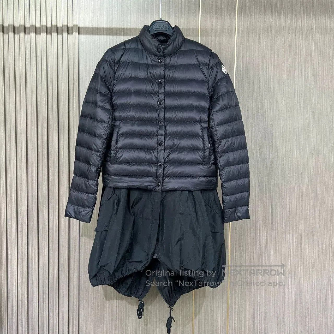 Moncler Moncler Embroidered Logo Two-in-One Down Jacket. Size XS / US 0-2 / IT 36-38 - 1 Thumbnail