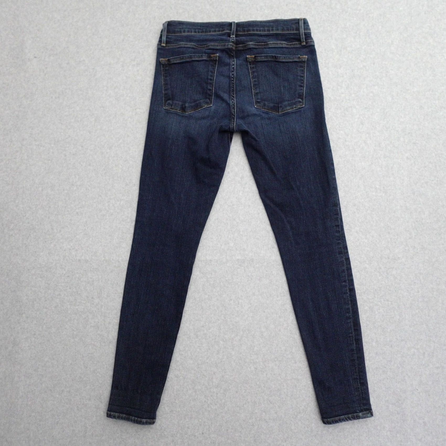 Frame FRAME Jeans Womens Size 27 Skinny Stretch Medium Wash Blue Size 27" / US 4 / IT 40 - 2 Thumbnail