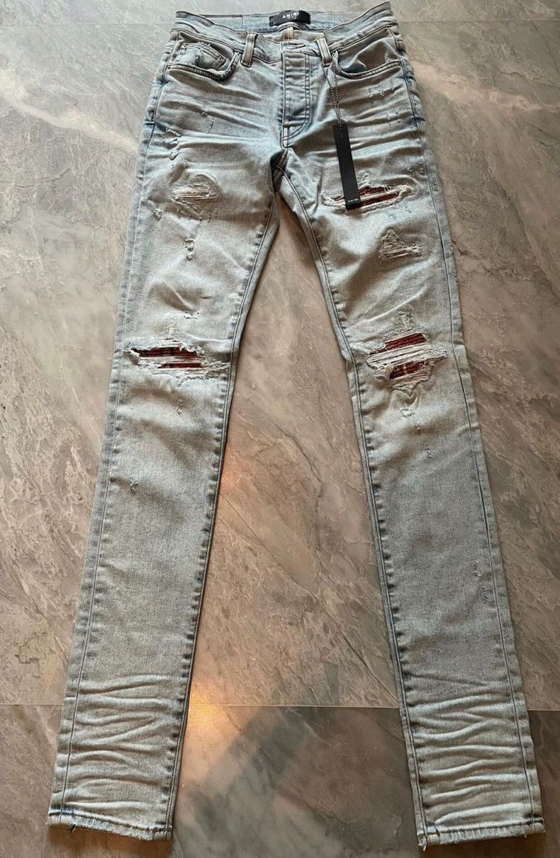 AMIRI Limited Edition Pattern Jeans - dmc