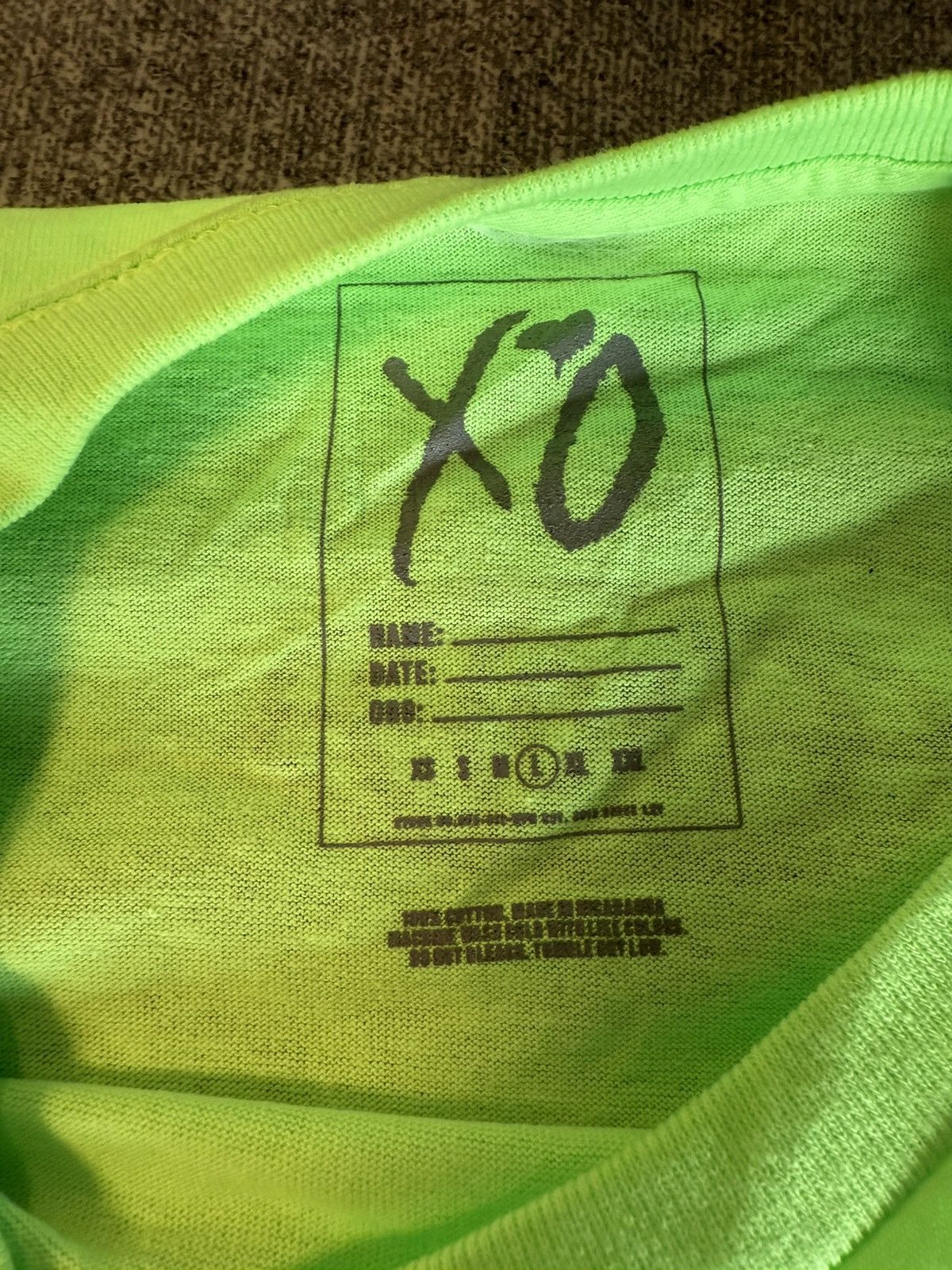The Weeknd × XO The Weeknd XO Panorama Festival Collection Tshirt Size US L / EU 52-54 / 3 - 3 Thumbnail