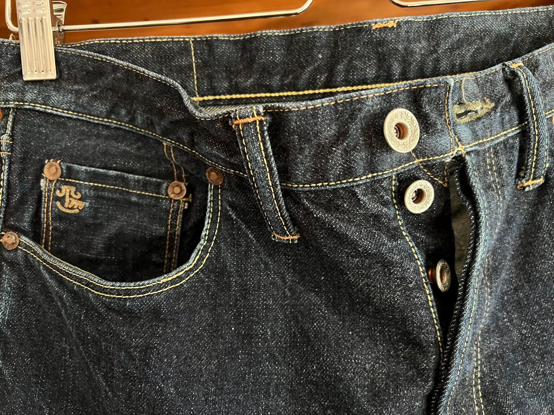 TOYS McCOY Toys McCoy Vintage Selvedge Straight Denim Jeans 31 Size Size US 31 - 5 Thumbnail