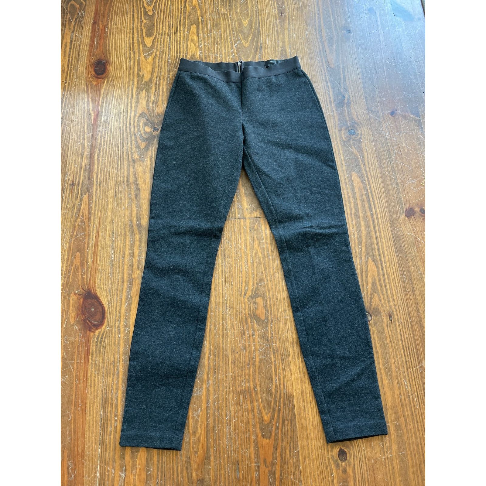 J.Crew J. Crew Pixie Pant in Stretch Ponte Heather Gray, sz 4R Size 27" / US 4 / IT 40 - 2 Thumbnail