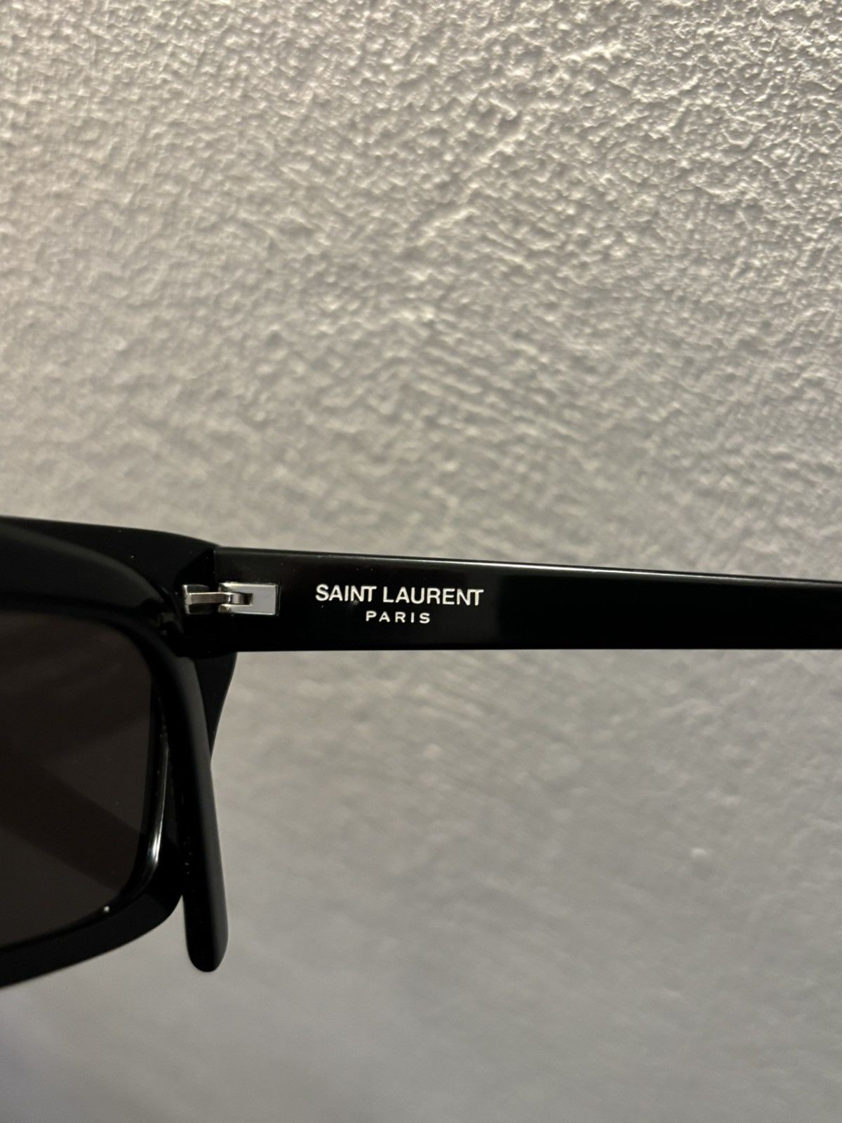Saint Laurent Paris *HEDI ERA* SAINT LAURENT PARIS TRASHED SUNGLASSES PUNK Size ONE SIZE - 6 Thumbnail