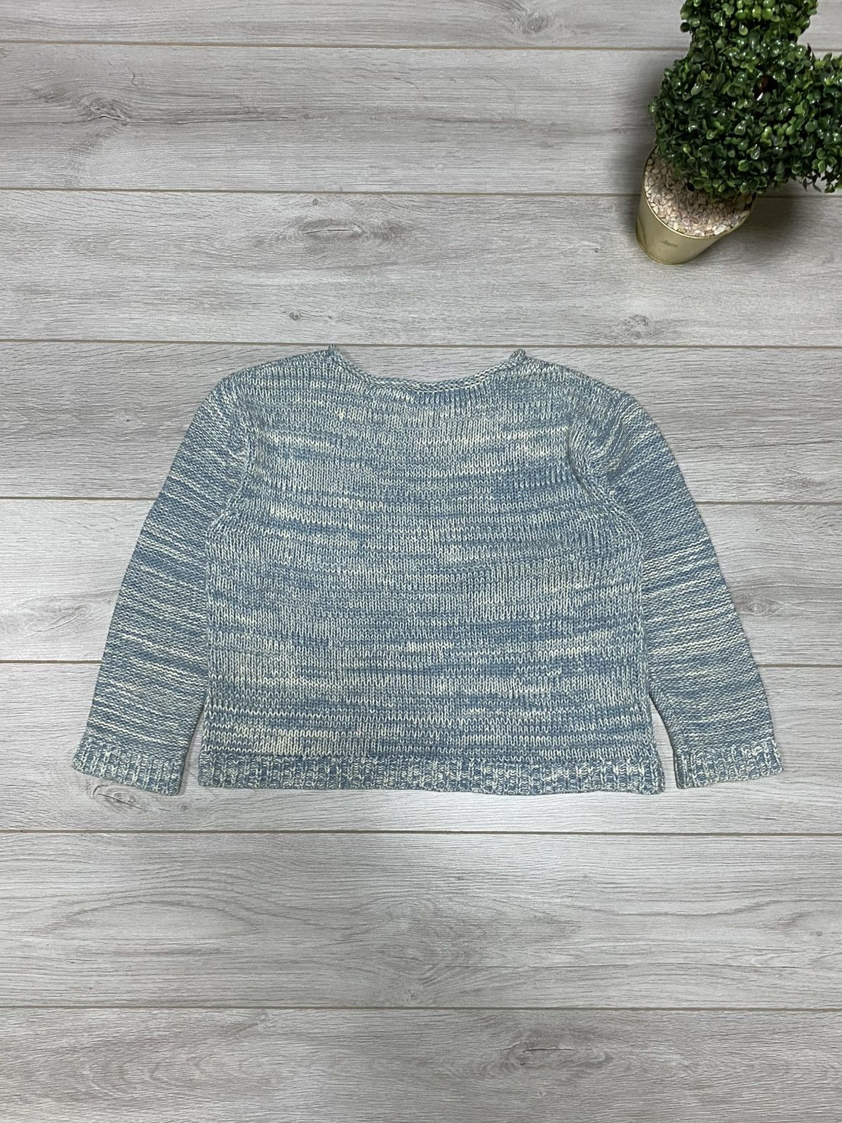 Acne Studios Acne Studios Sapata twist sweater knit 🧶 blue Size US XS / EU 42 / 0 - 8 Thumbnail