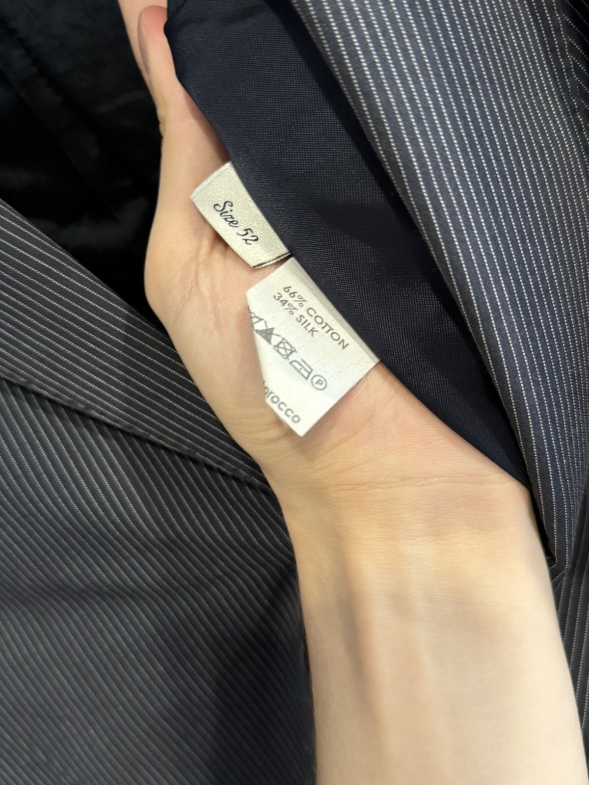 Dries Van Noten × Vintage Dries Van Noten Complete Suit Striped Size 52R - 7 Thumbnail