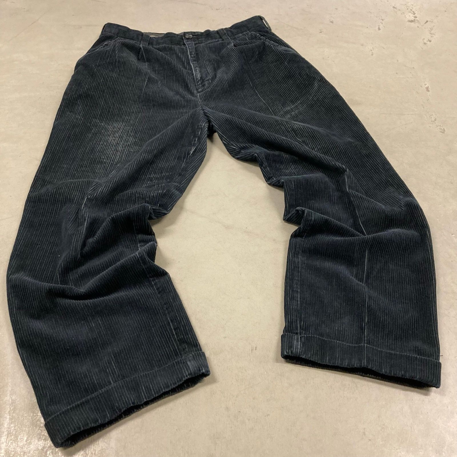 Vintage Baggy Y2K corduroy pants 33x30 Size US 33 - 1 Thumbnail