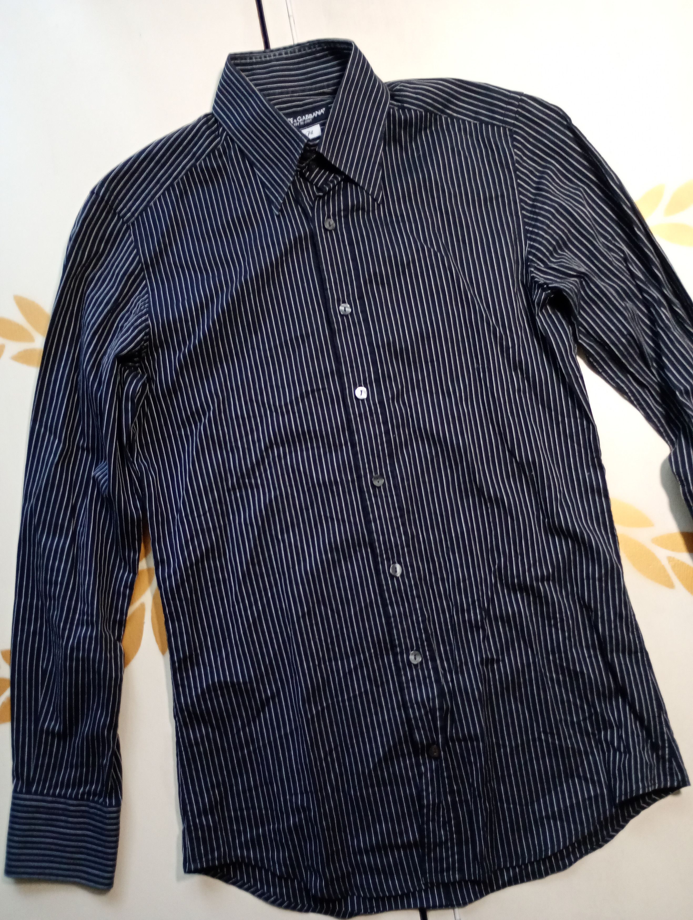 Dolce & Gabbana Dolce & Gabbana Striped Shirt Vintage Size US M / EU 48-50 / 2 - 3 Thumbnail