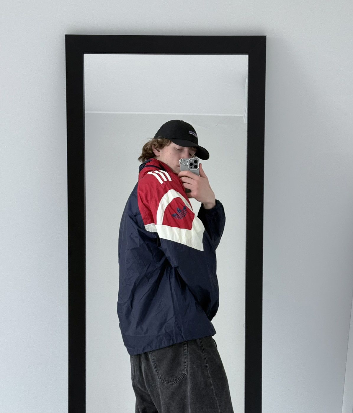 Adidas Vintage Adidas 90s Y2K streetwear nylon windbreaker jacket Size US XL / EU 56 / 4 - 1 Thumbnail