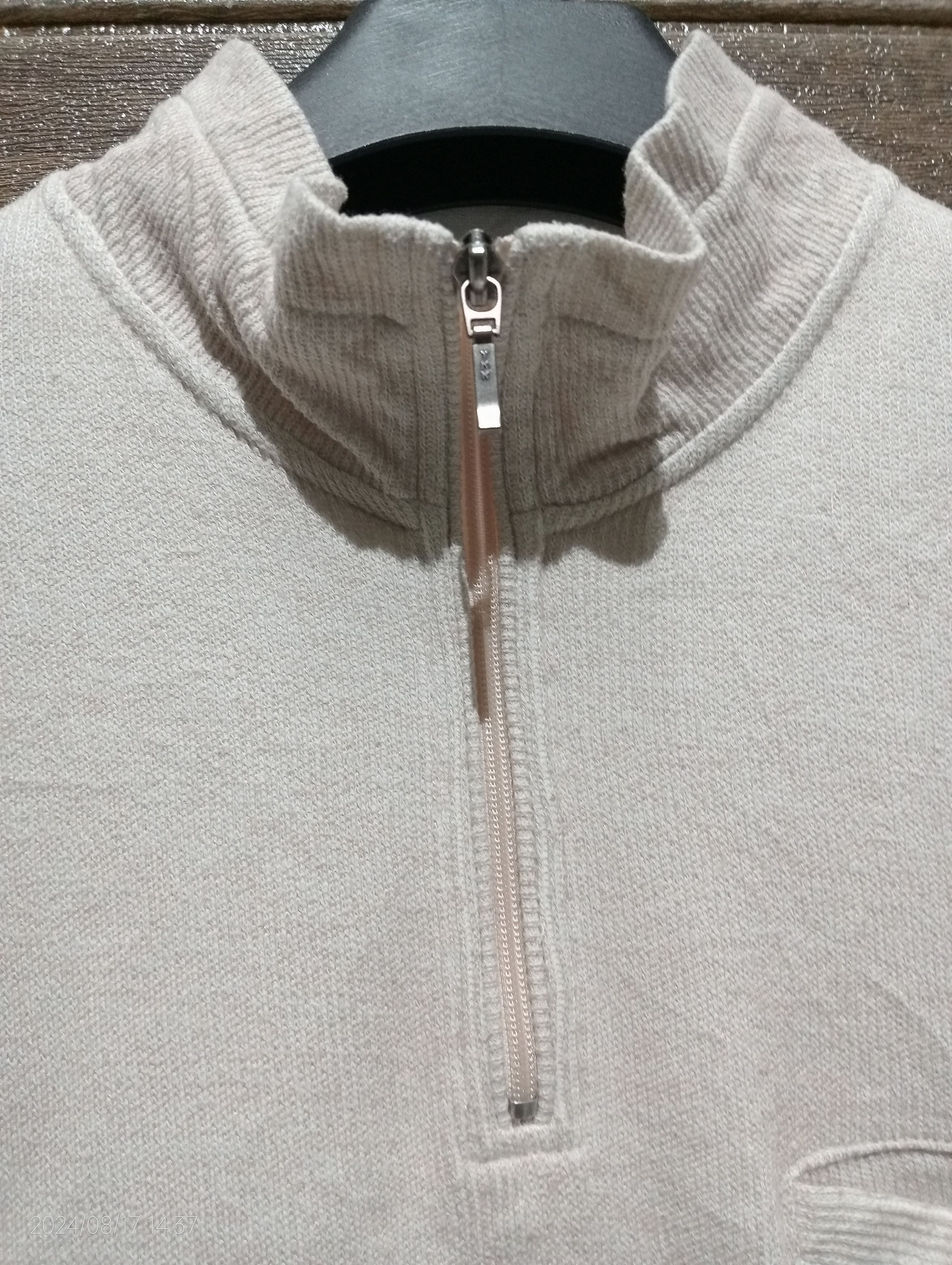 Yohji Yamamoto Vtg SACSNY Y'SACCS by Yohji Yamamoto Half Zipper Sweatshirt Size US L / EU 52-54 / 3 - 5 Thumbnail