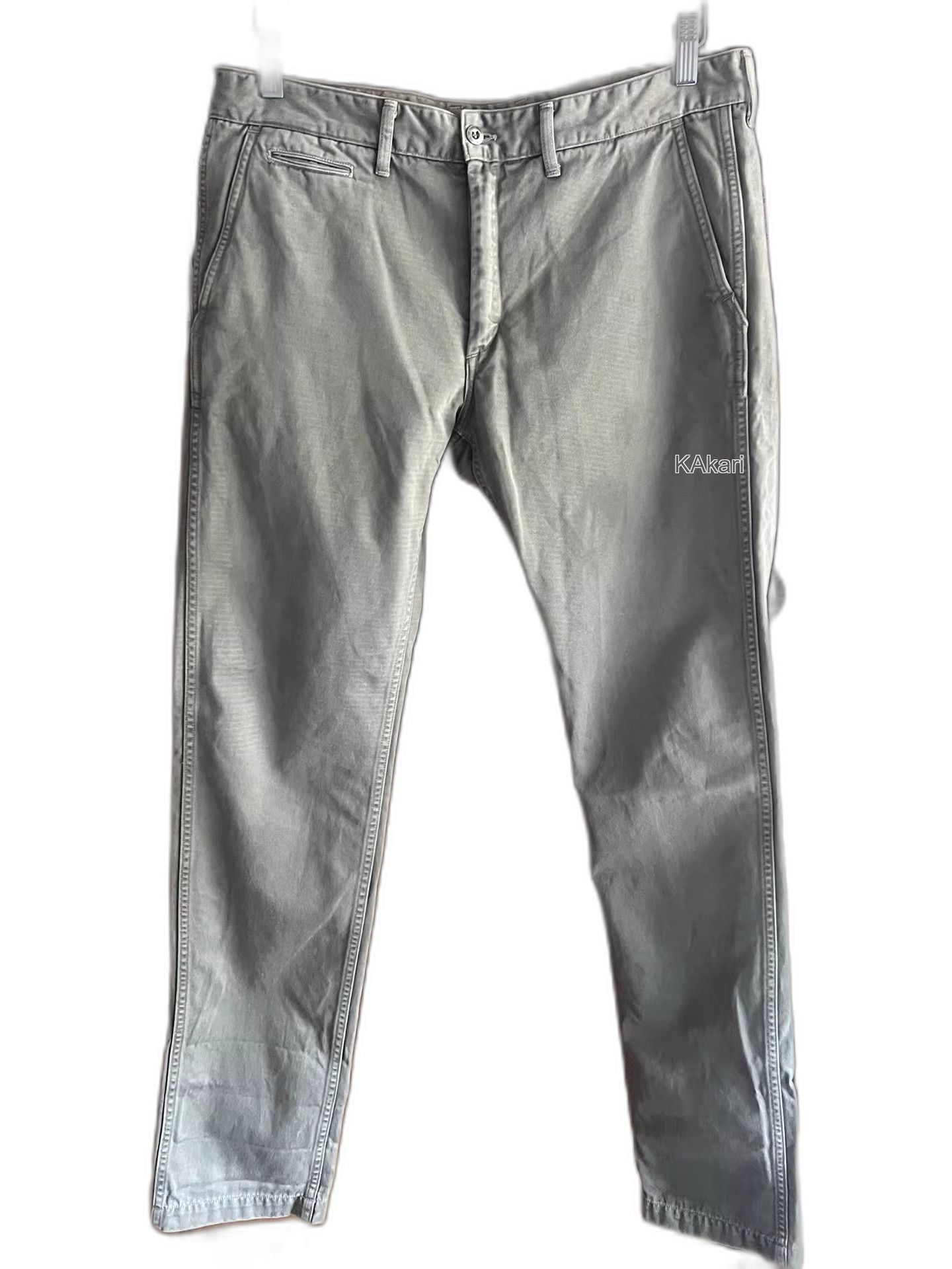 KURO Kuro Japanese Olive Green Officer Pants Size US 33 - 1 Thumbnail