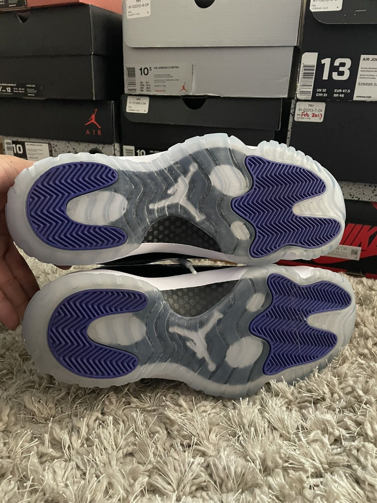 Jordan Brand Jordan 11 Concord Size US 9.5 / EU 42-43 - 7 Thumbnail