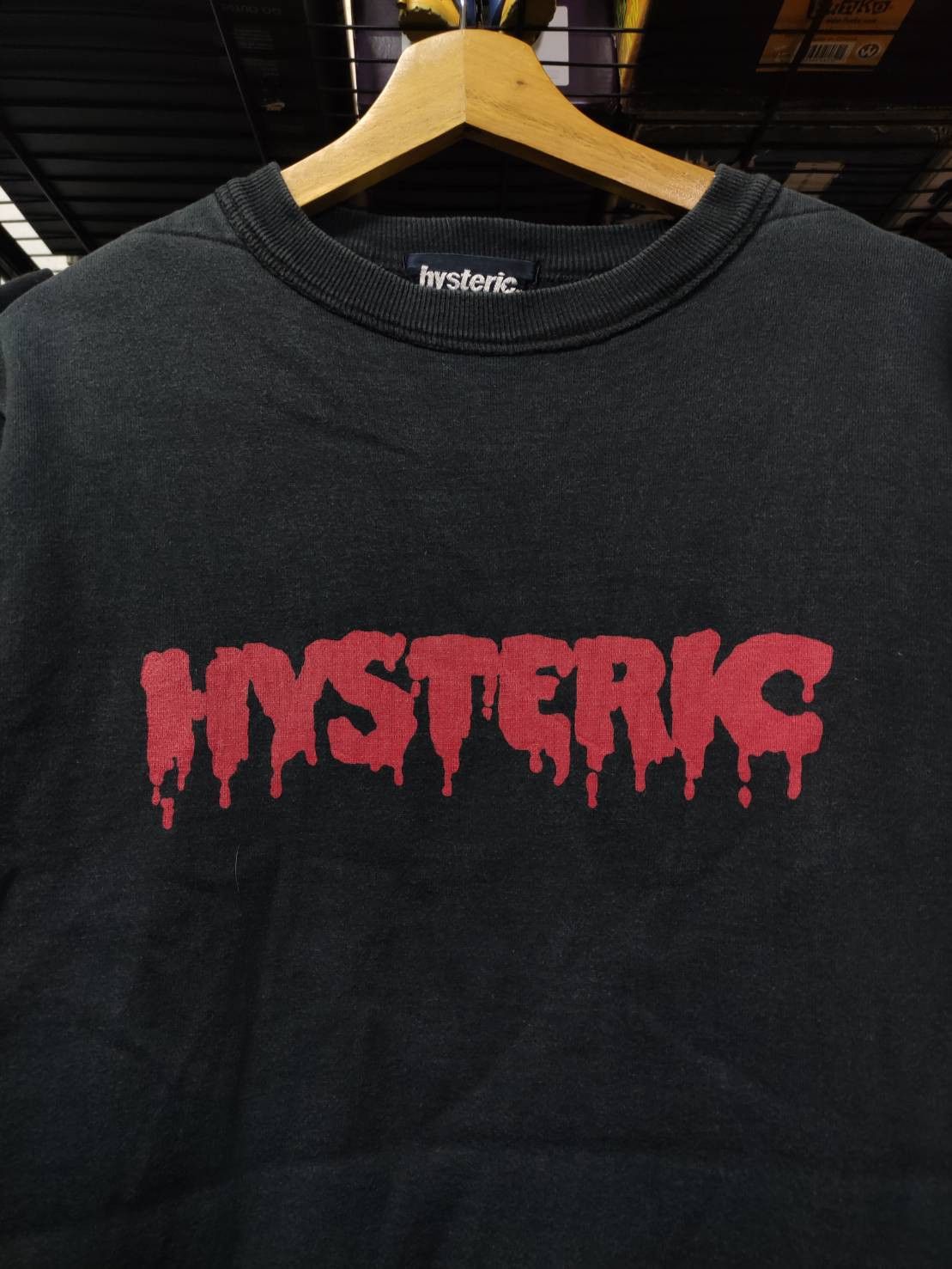 Vtg 00's Hysteric Glamour Blood Horror Font Graphic Sweaters