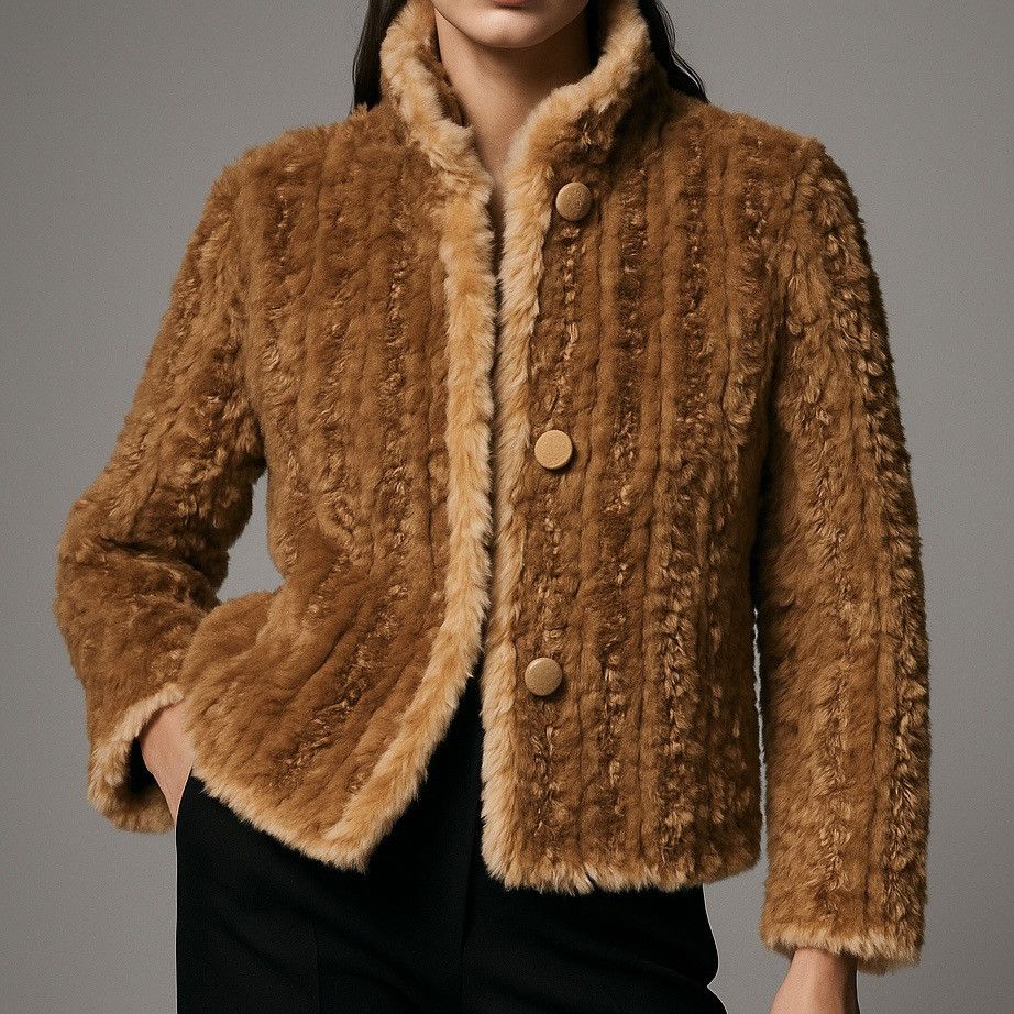 Balmain BALMAIN REVERSIBLE MONOGRAM FUR JACKET Size US L / EU 52-54 / 3 - 1 Thumbnail