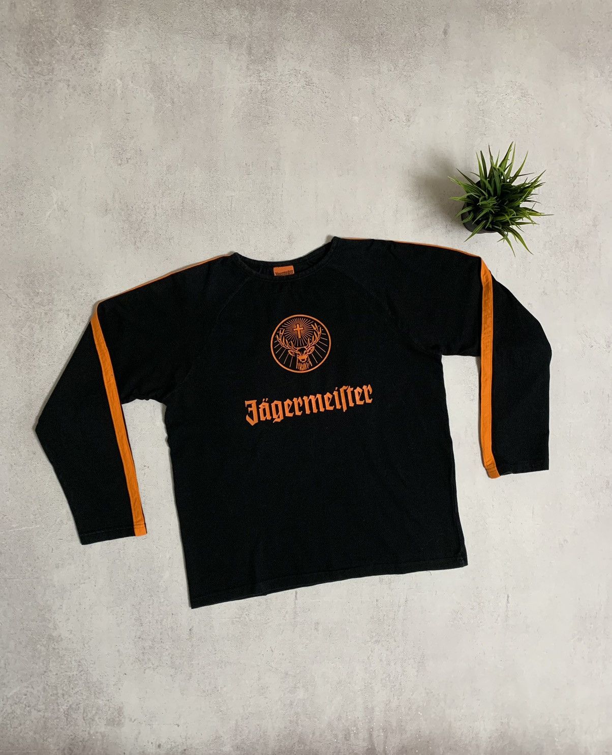 Vintage Vintage Jagermeister Long Sleeve Shirt Big Logo Baggy Y2K 90 ...