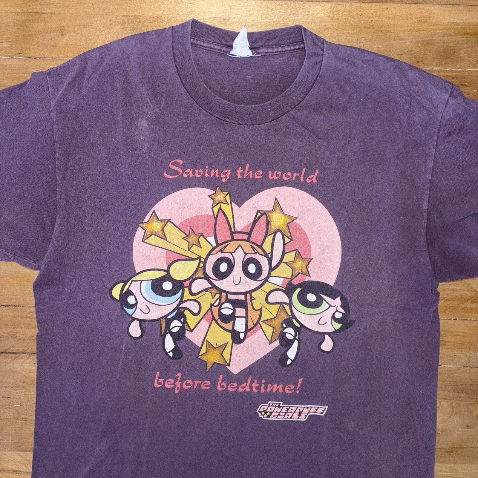 Cartoon Network × Vintage Vintage Cartoon Network Shirt Mens Large Purple Powerpuff Size US L / EU 52-54 / 3 - 2 Thumbnail