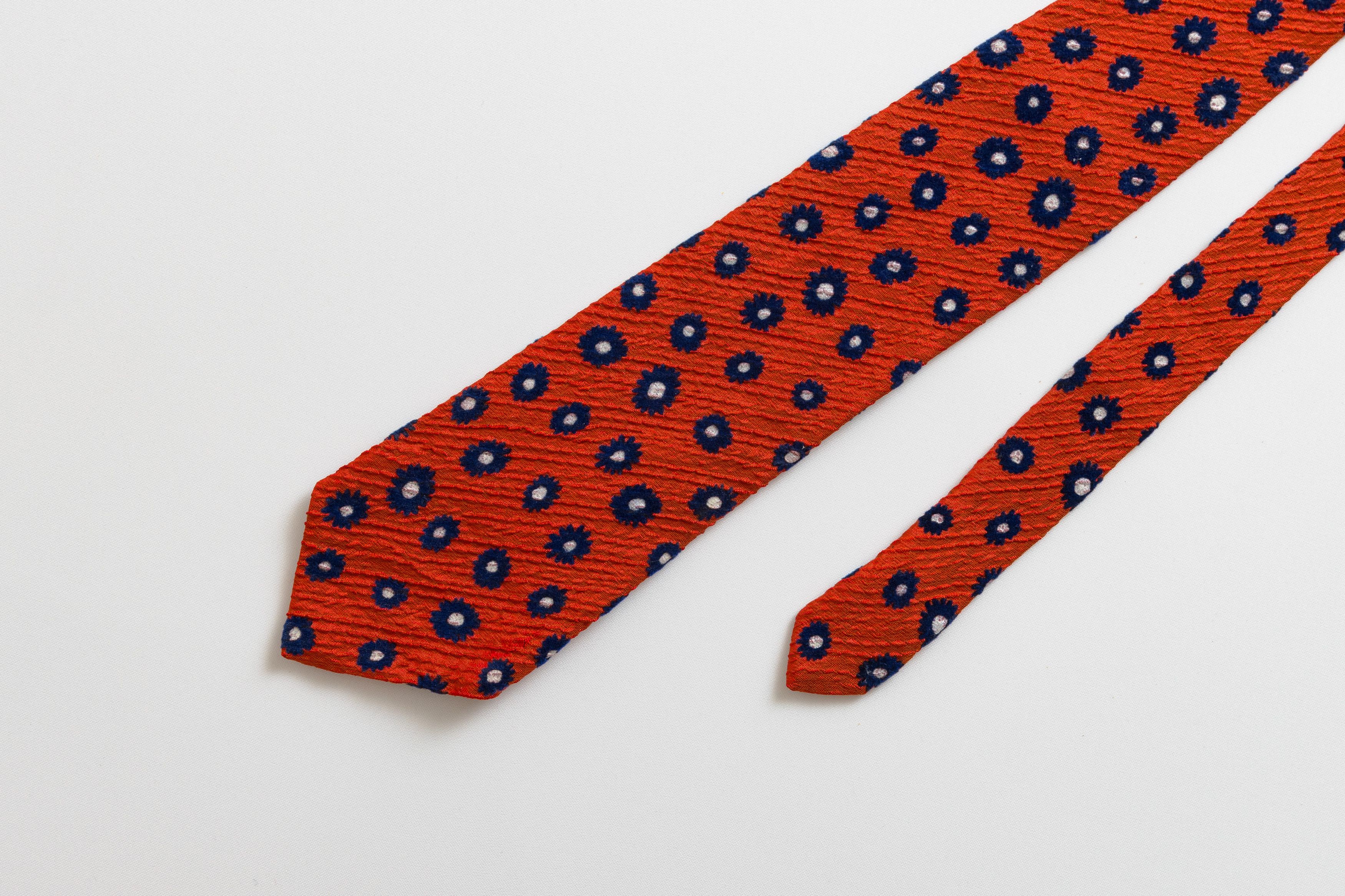 Kenzo KENZO HOMME Tie abstract floral pattern flowers 036 Size ONE SIZE - 1 Thumbnail