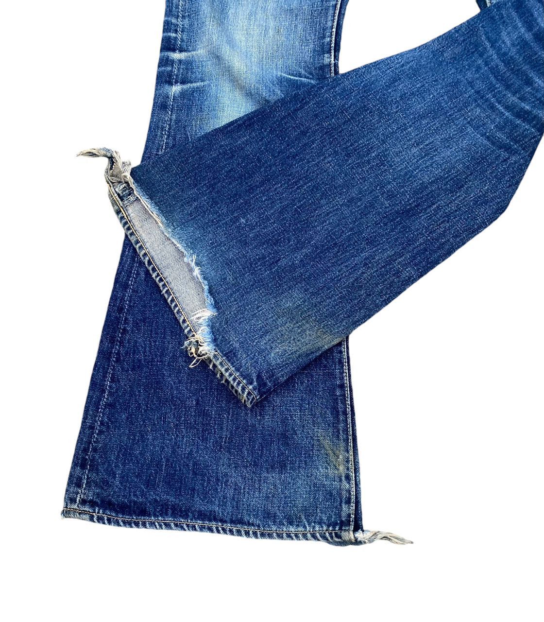 Japanese Brand 💥BOOTCUT💥VINTAGE SKULLS JEANS BY ANALCHEMIST DENIM Size US 30 / EU 46 - 14 Thumbnail