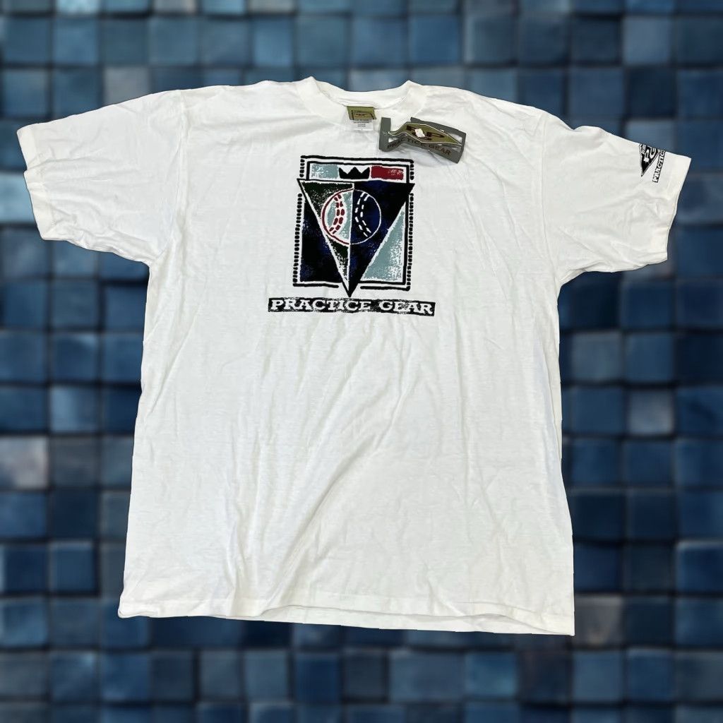 Prince VINTAGE Prince Baseball Practice Gear T Shirt Large - Single Stitch New With Tags Size US L / EU 52-54 / 3 - 1 Thumbnail