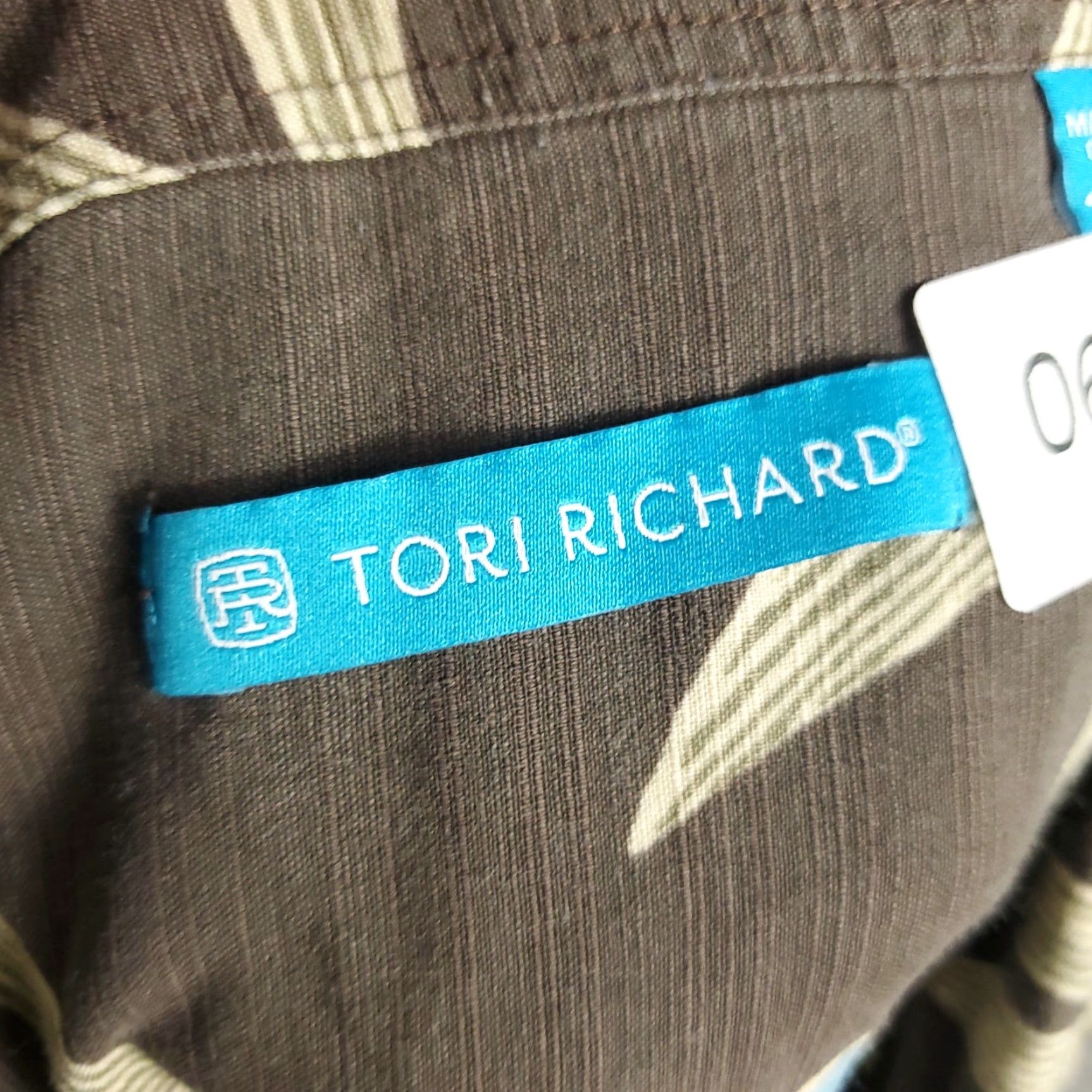 Tori Richard Tori Richard Shirt Mens 2XL Brown Floral Hawaiian Button Up Short Sleeve Casual Workwear Size US XXL / EU 58 / 5 - 7 Thumbnail