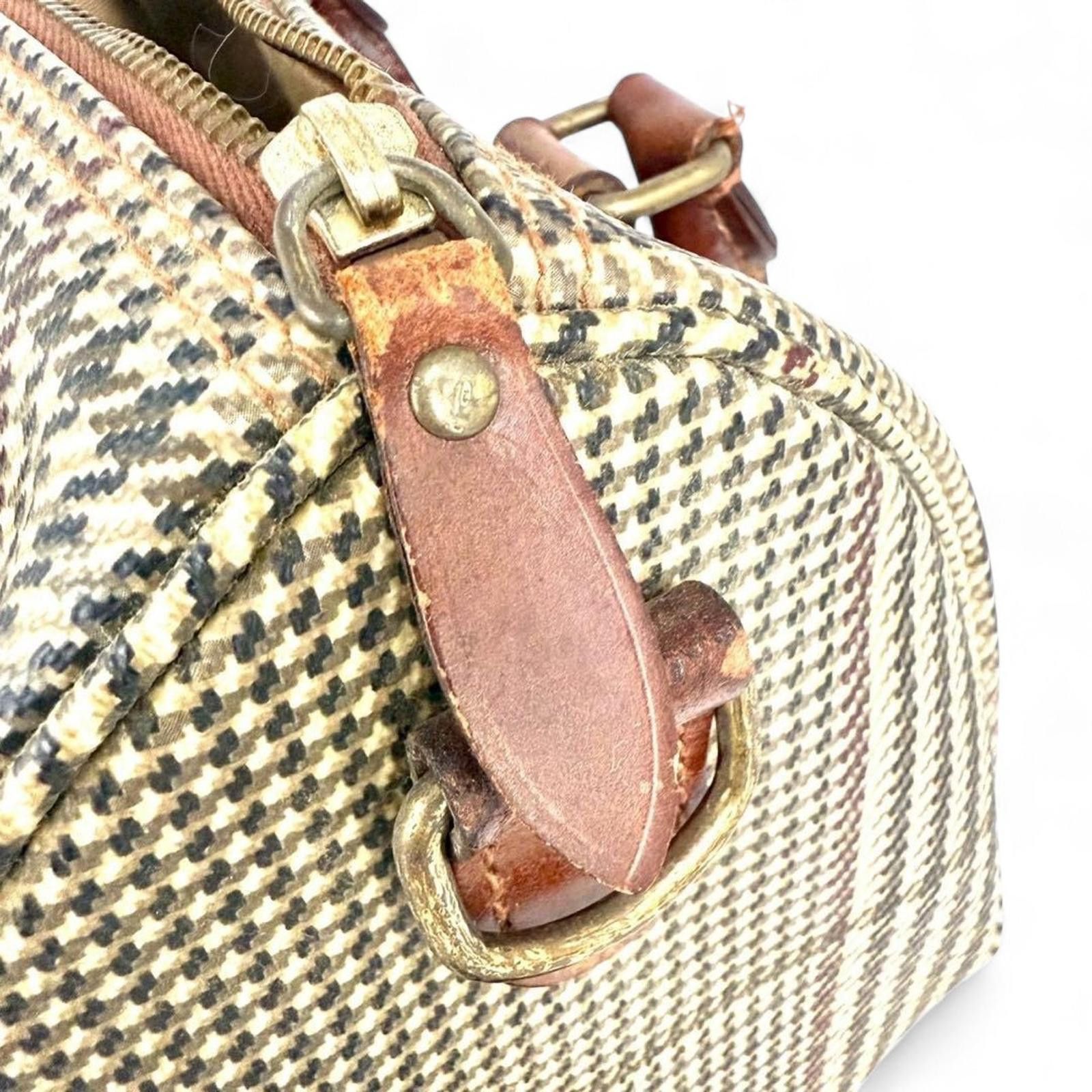 Polo Ralph Lauren Polo Ralph Lauren - Vintage Houndstooth Pattern Handbag Size ONE SIZE - 7 Thumbnail