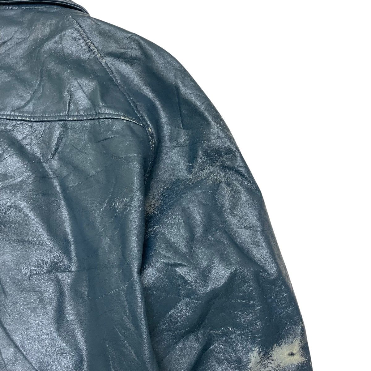 Avirex 🔥 vintage 80s Comber Oasa Softball leather varsity Jacket Size US L / EU 52-54 / 3 - 9 Thumbnail