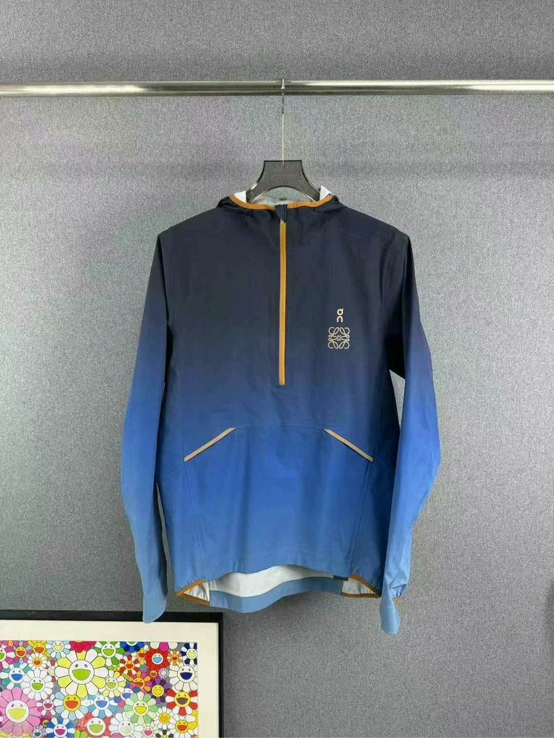 Loewe loewe x on gradient half-zip jacket Size US S / EU 44-46 / 1 - 1 Thumbnail