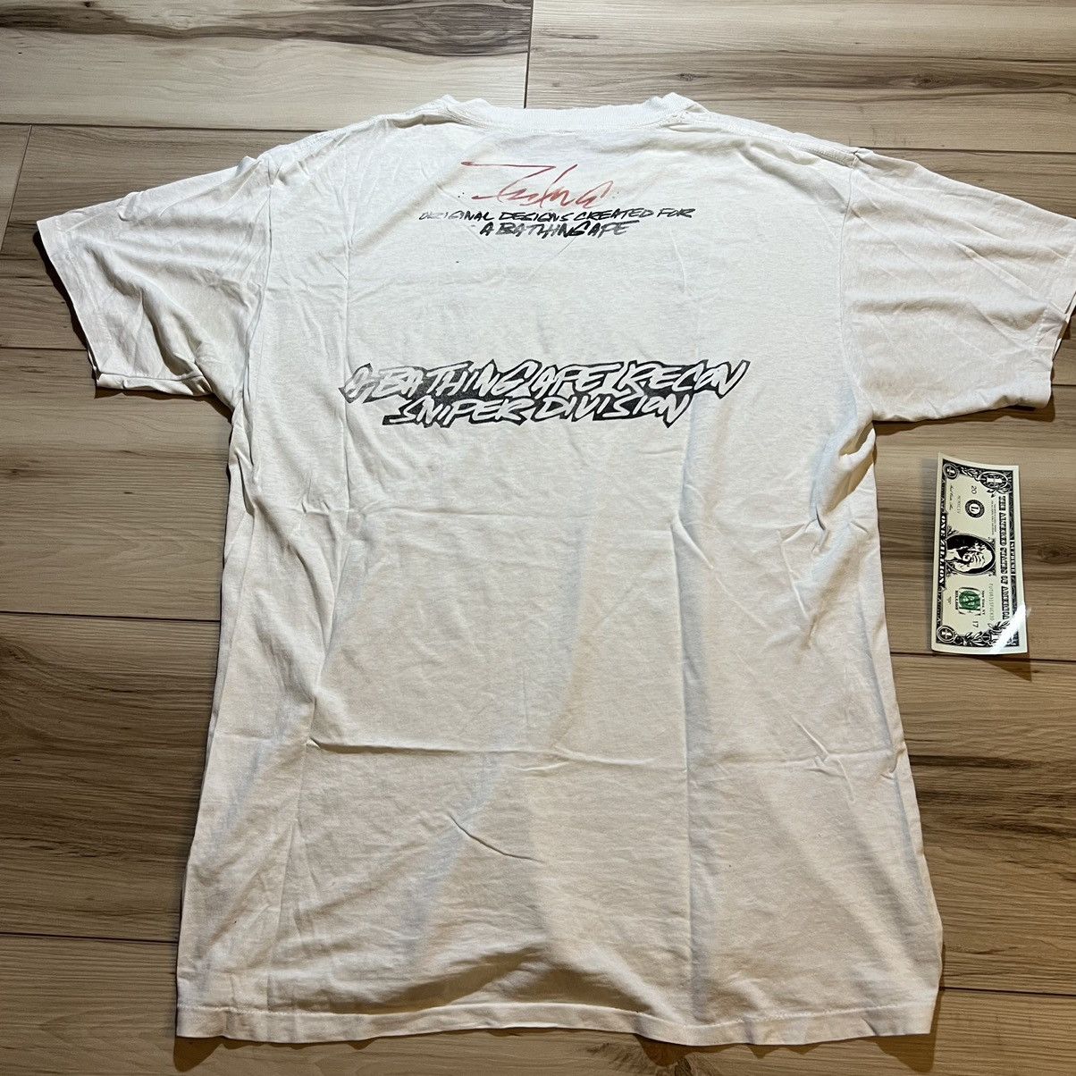 Vintage Bape x Futura Sniper Division Tee