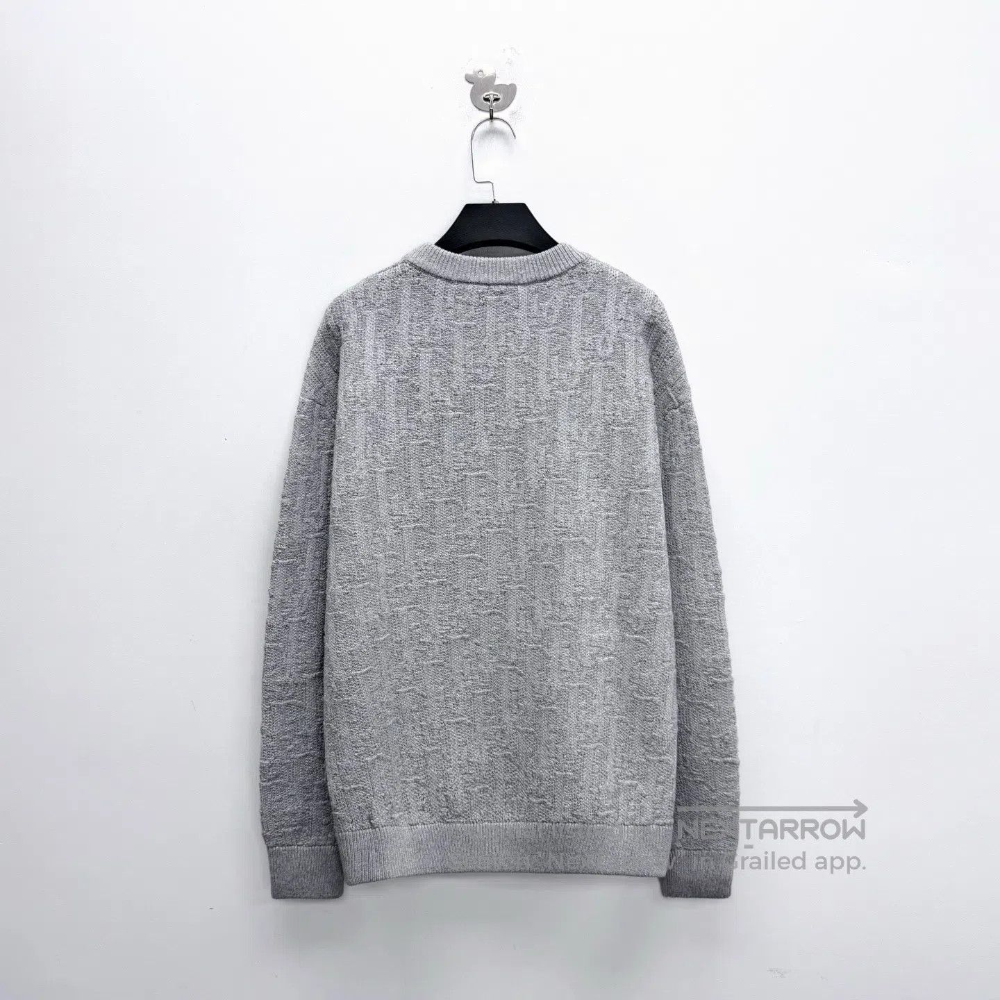 Dior Dior Grey Camouflage Monogram Logo Knit Top| Size US L / EU 52-54 / 3 - 2 Thumbnail