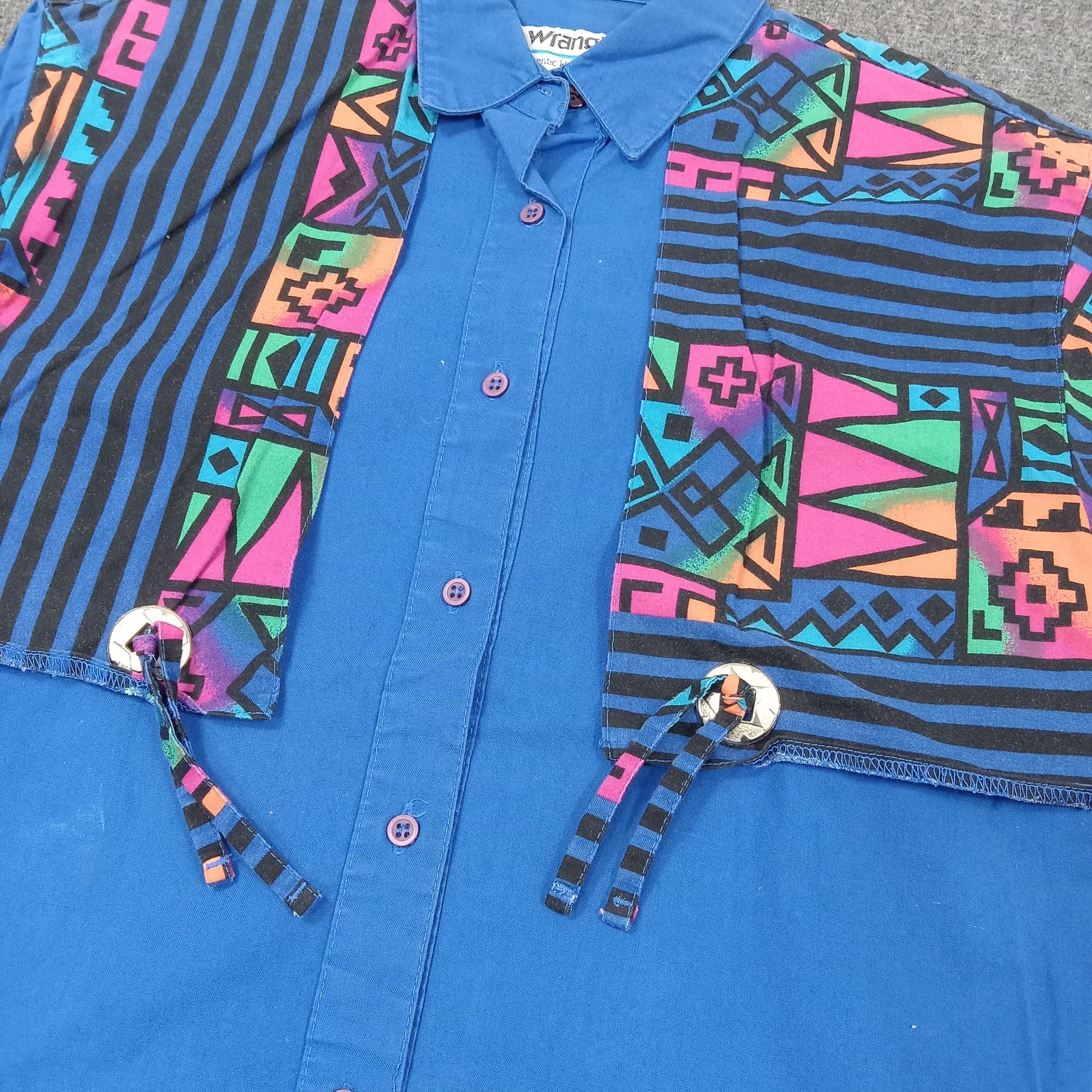 Vintage × Wrangler Wrangler America Retro Style Design Shirt Size US S / EU 44-46 / 1 - 2 Thumbnail