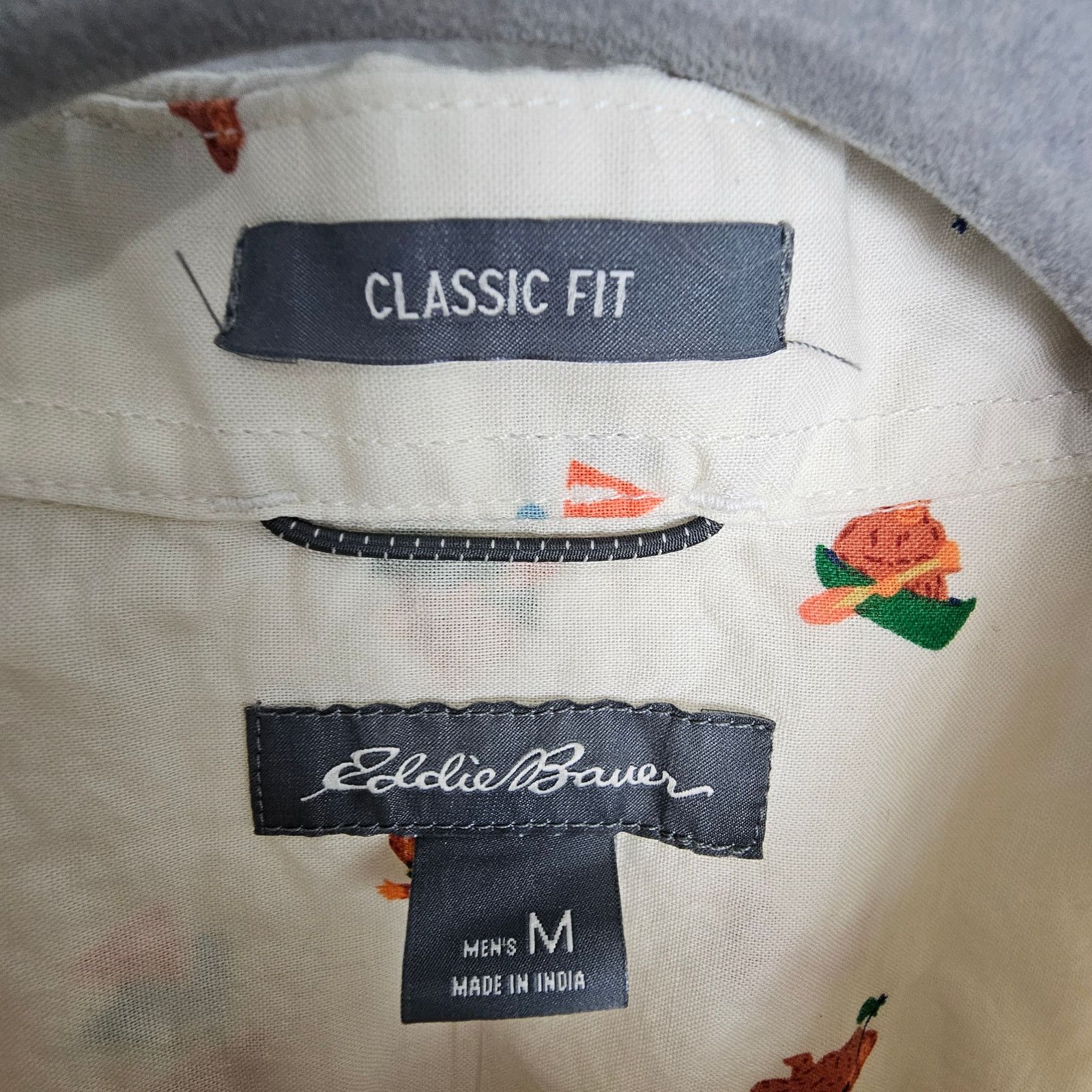 Eddie Bauer Eddie Bauer Mens Mr Short Sleeve Baja Shirt Big Foot Size M Size US M / EU 48-50 / 2 - 6 Thumbnail