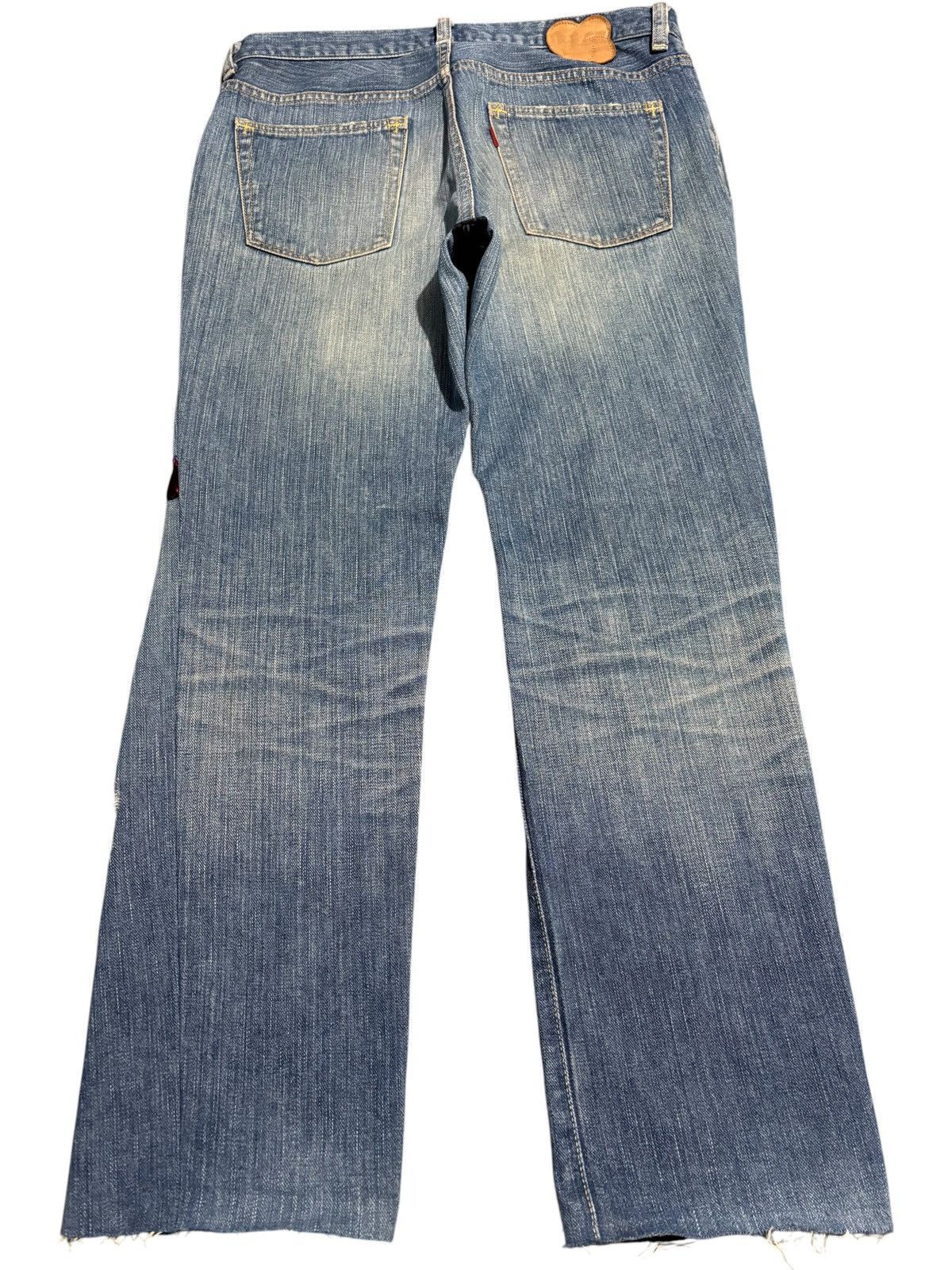 Number (N)ine 32 SS03 Number Nine Kurt Cobain patchwork denim jeans patch Size US 32 / EU 48 - 3 Thumbnail