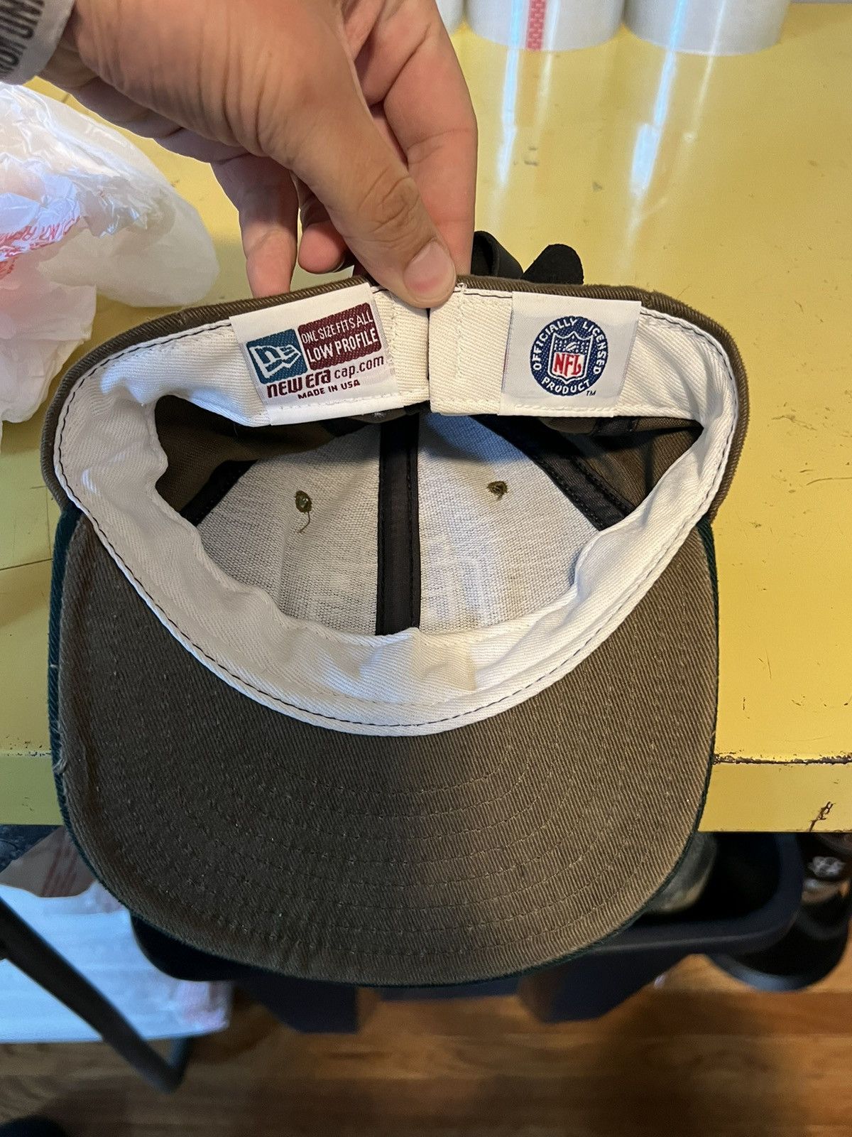 New Era × Vintage Vintage Green Bay Packers New Era Hat Size ONE SIZE - 7 Thumbnail